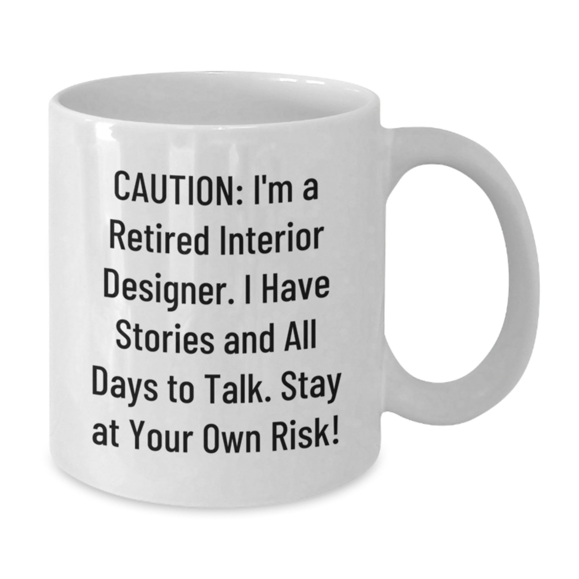 Funny Interior Designer White Coffee Mug Gifts from Friends to Interior Designer at Christmas - Additional
