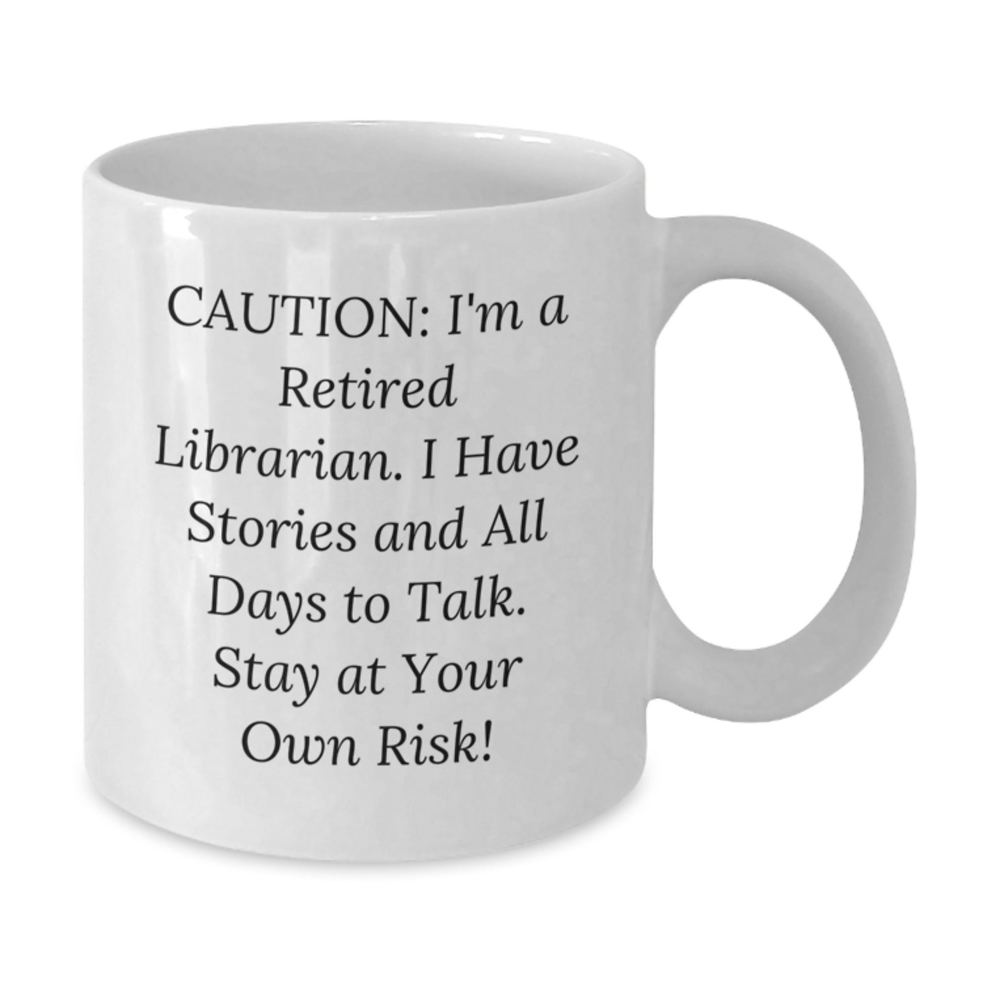 Funny Librarian Quotes Gifts from Friends for Librarian White Coffee Mug Christmas Unique Presents - Additional