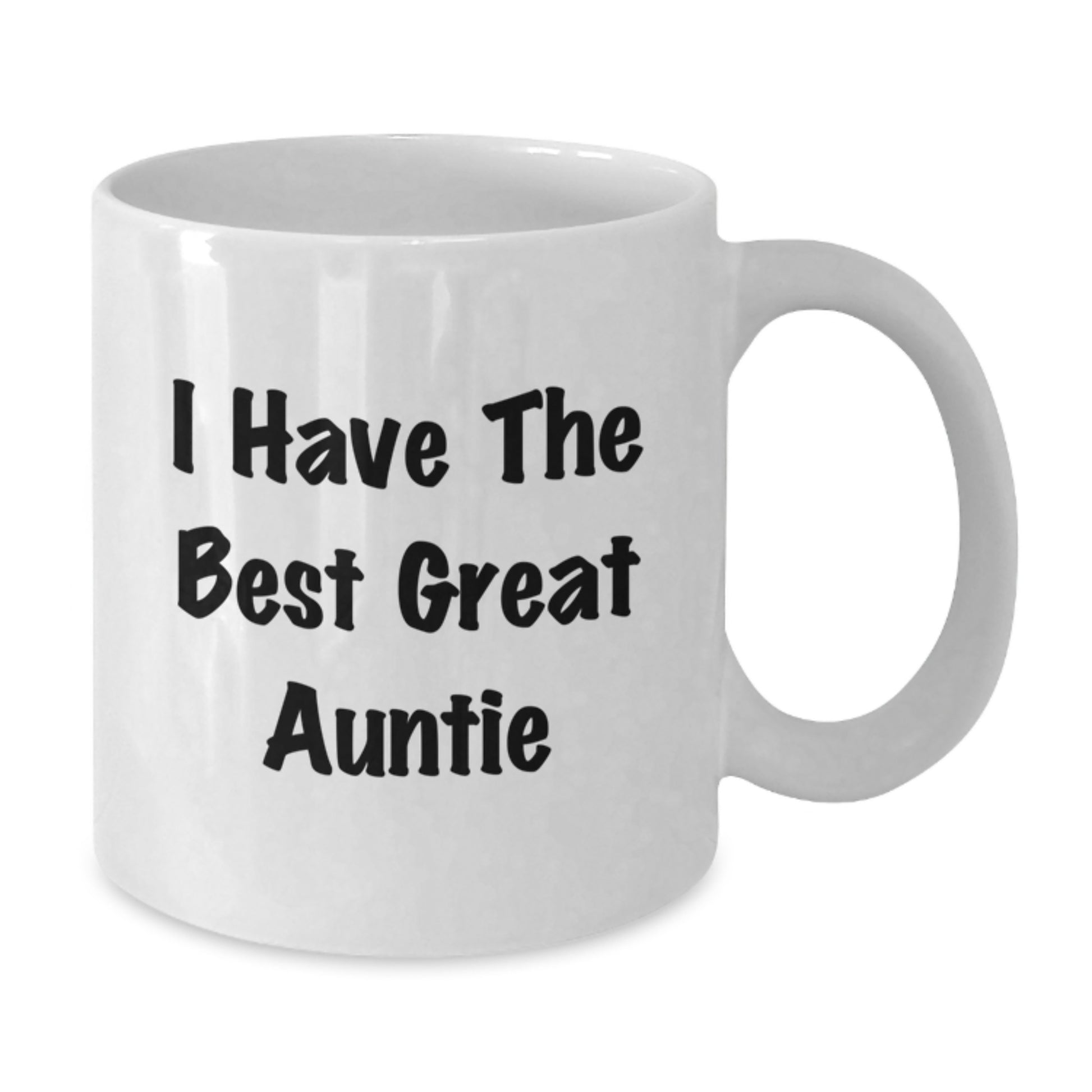 Funny Gifts from Aunties for Auntie on Father's Day Unique - White Coffee Mug - Additional
