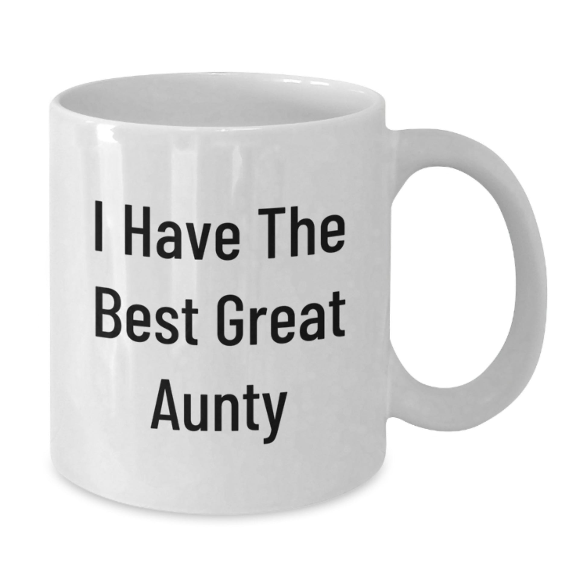 Funny Aunty Quotes White Coffee Mug Gifts from Family for Aunty's Best Day - Additional