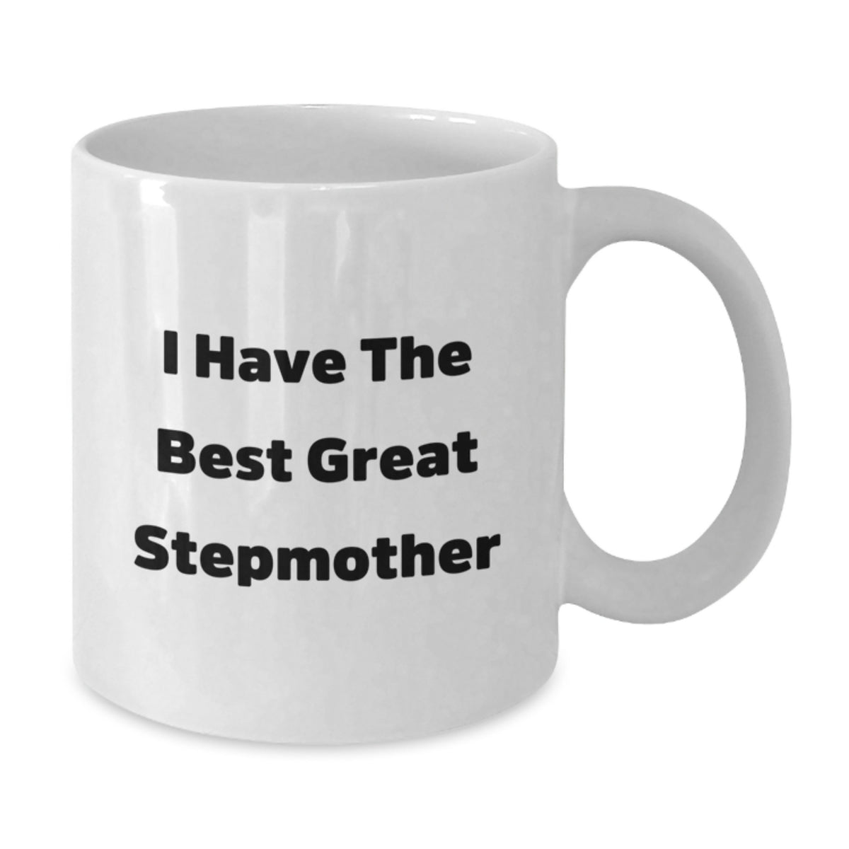 Funny Stepmother Gifts from Men, Stepmother White Coffee Mug, Perfect for Stepmother Day, Unique Stepmother - Additional