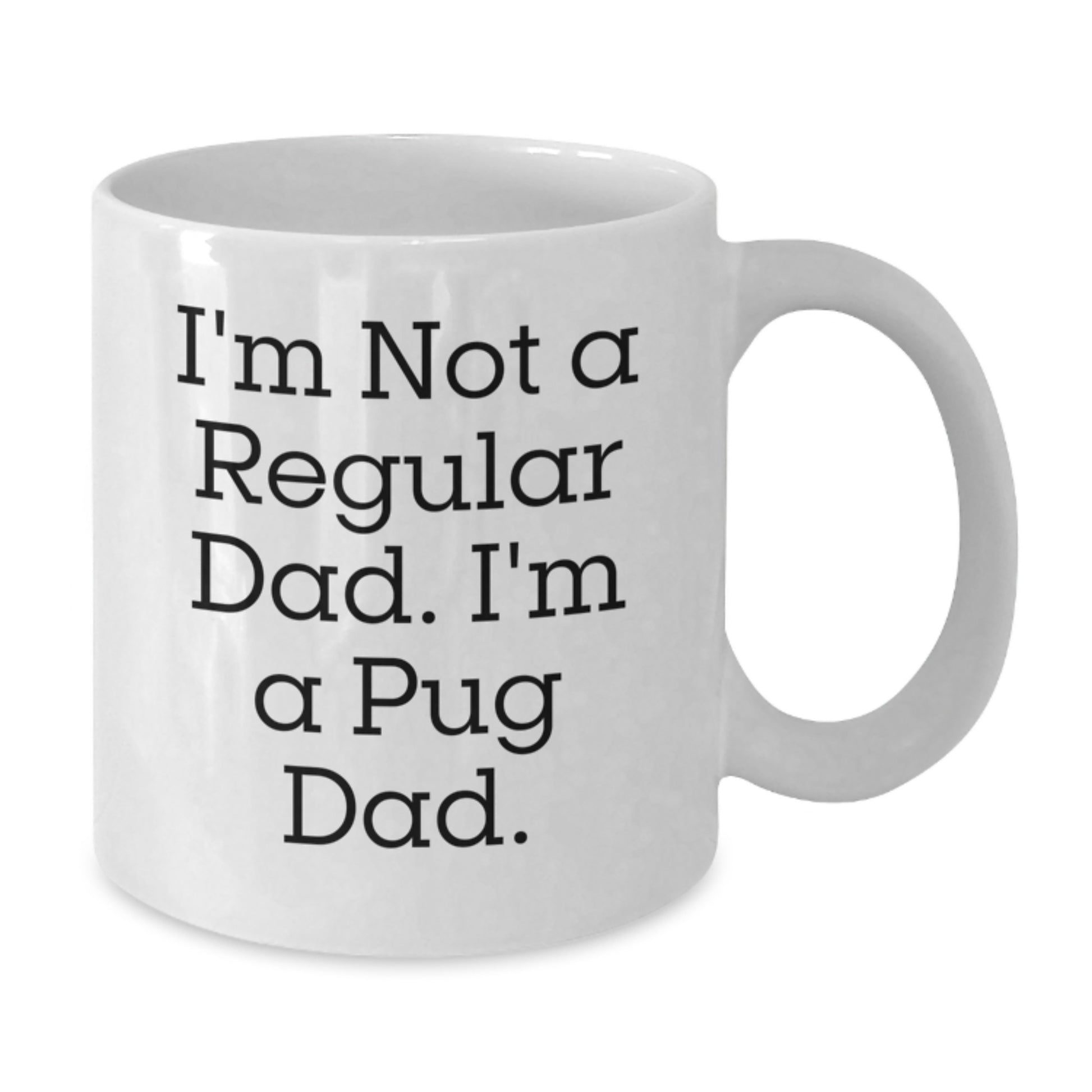 Funny Pug Dad Gifts for Men, Unique Christmas Unique Gifts from Pug Lover - Additional