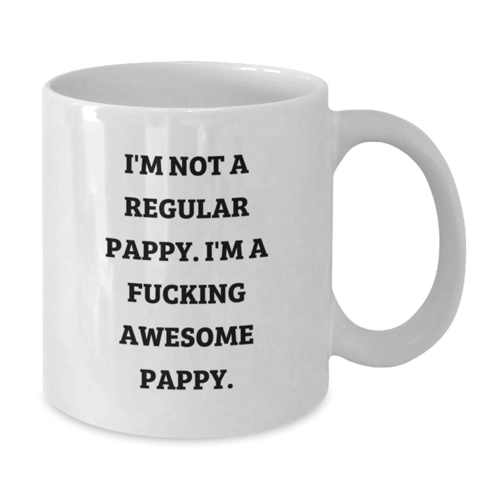 Funny Pappy Gifts for Men Unique White Coffee Mug Christmas Memorable Present from Family - Additional