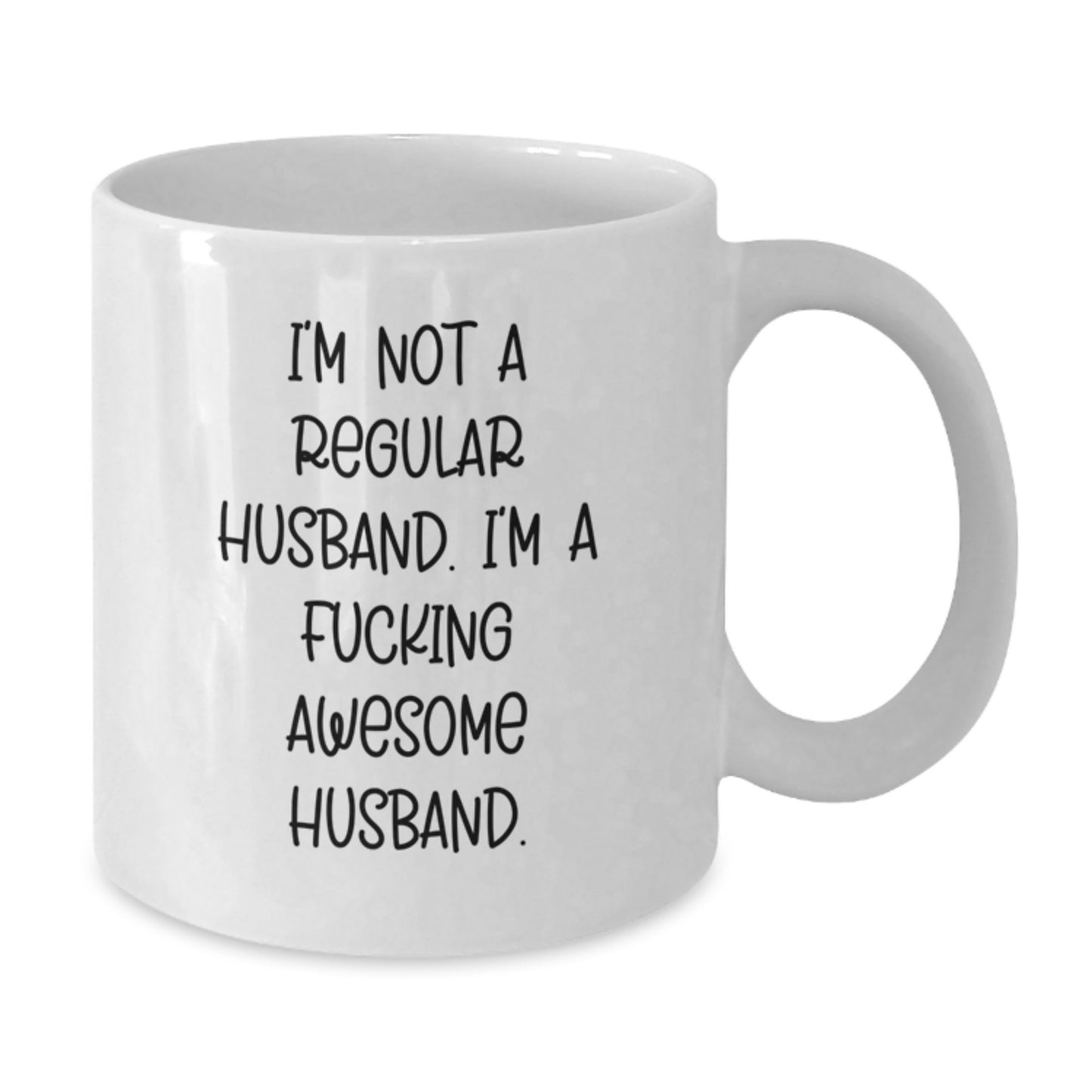 Funny Husband Gifts for Him, Awesome Husband Coffee Mug, White 11oz/15oz Ceramic Mug, Christmas Unique Gifts from Men to Husband - Additional