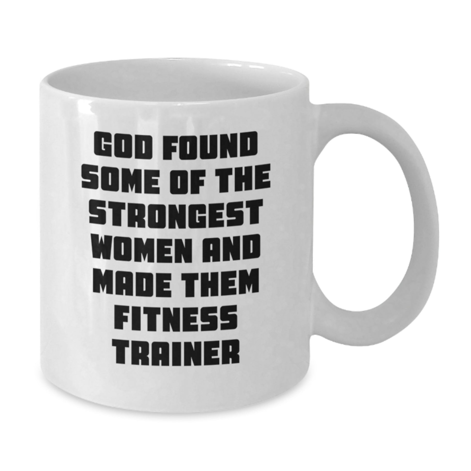 Funny Fitness Trainer White Coffee Mug, Gifts from Friends to Fitness Trainers, Birthday Unique Gifts, Fitness Trainer Motivation - Additional
