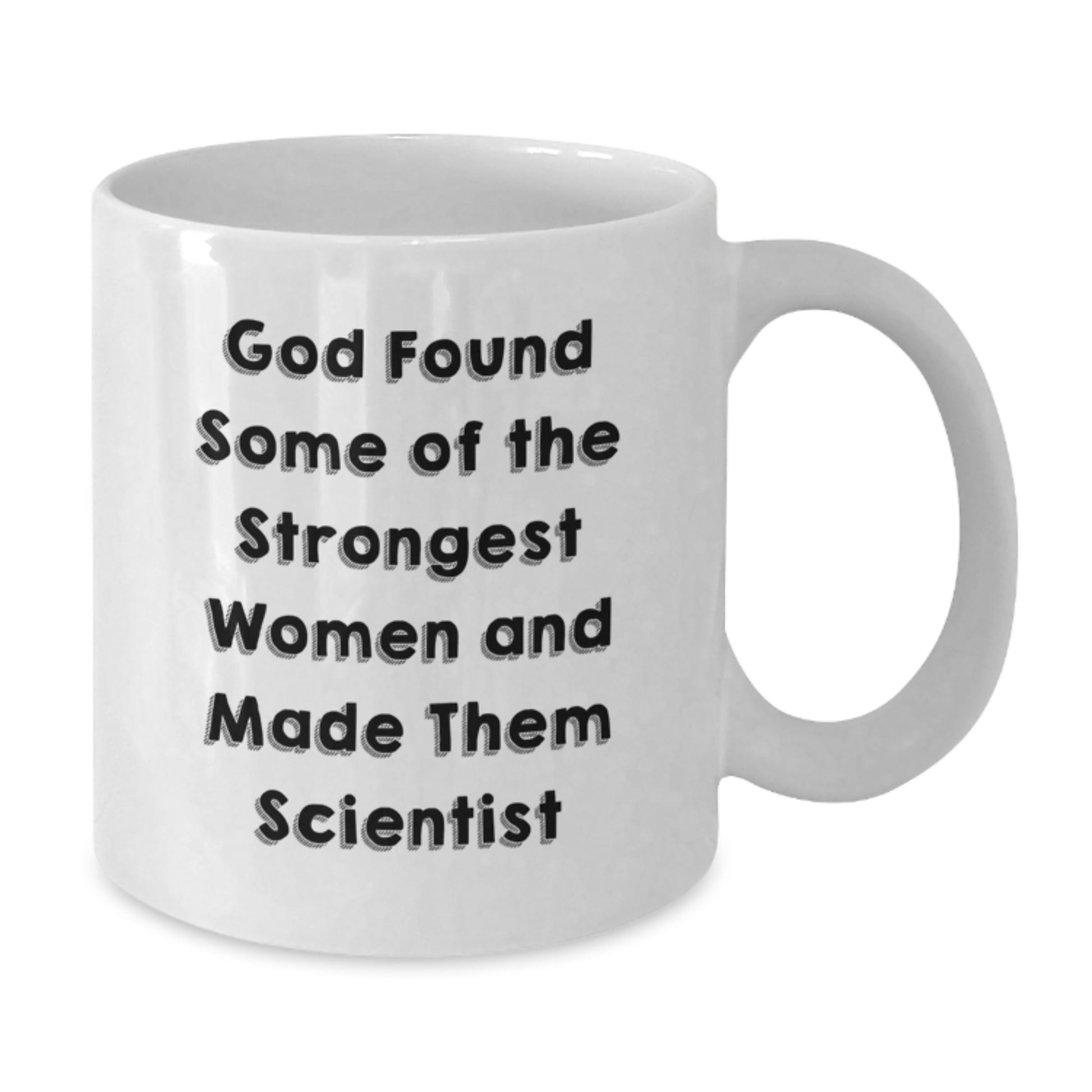 Funny Scientist Gifts from Women, White Coffee Mug for Birthday Unique Gifts, Scientist Mug Quote - Additional