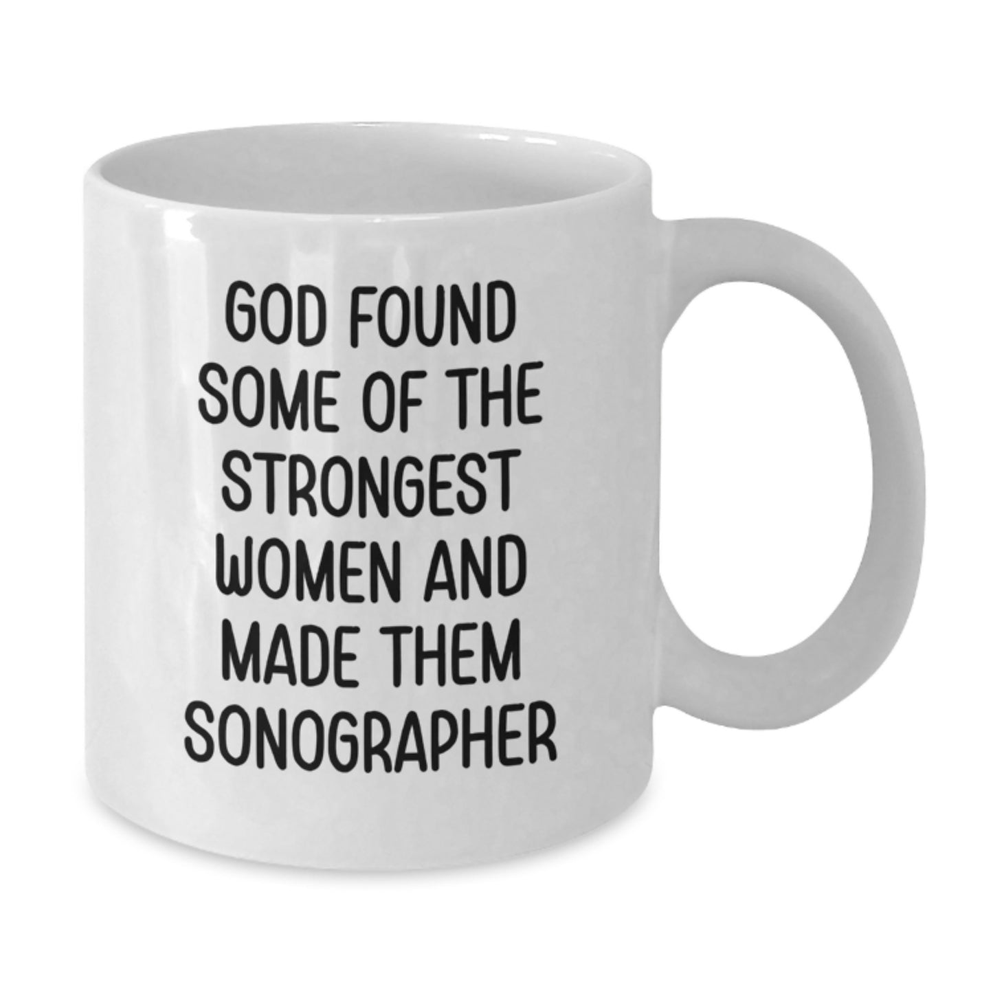 Funny Sonographer Gifts from Friends for Women, White Coffee Mug for Christmas Unique Gifts - Additional