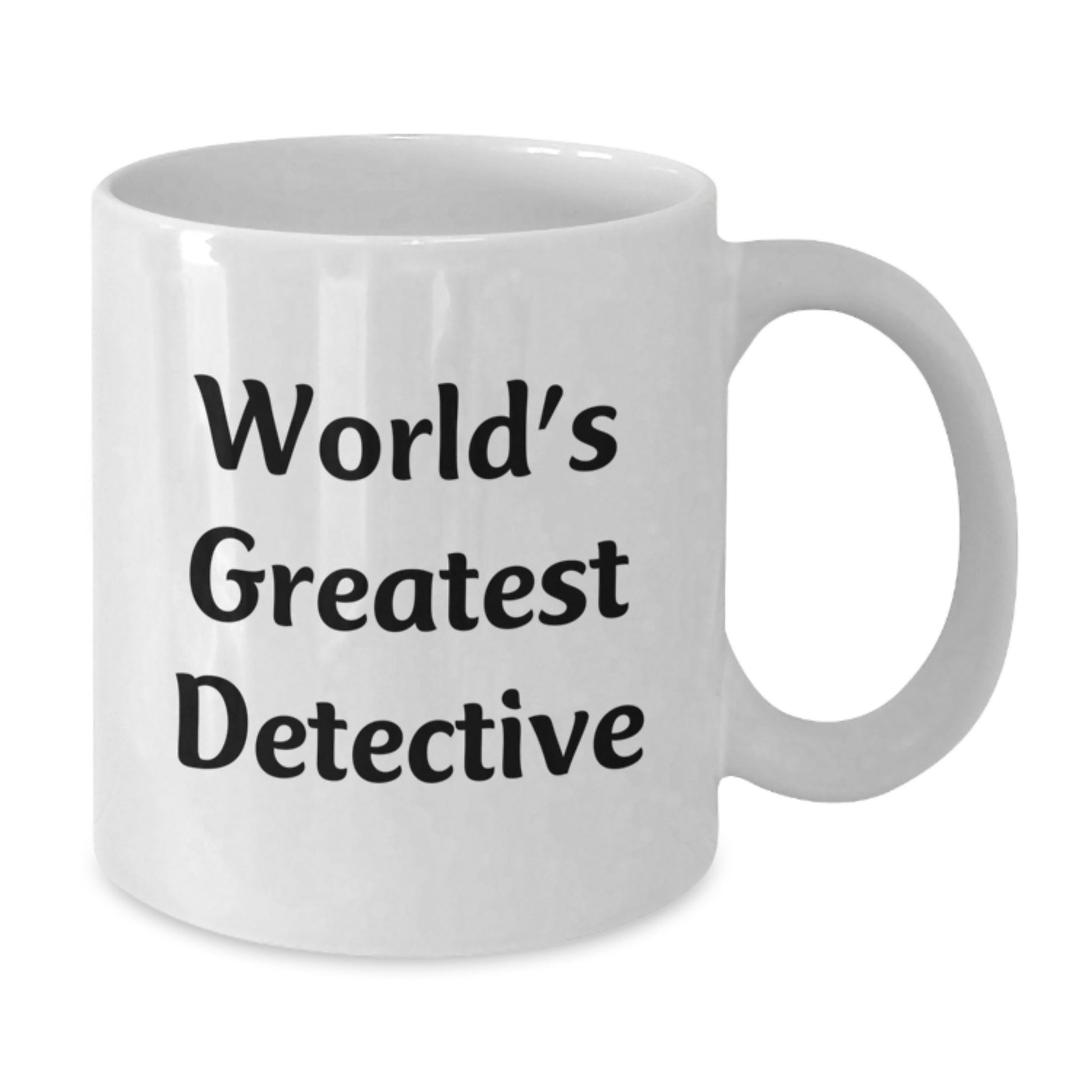 Funny World's Greatest Detective Gifts for Men on Father's Day - White Coffee Mug - Additional