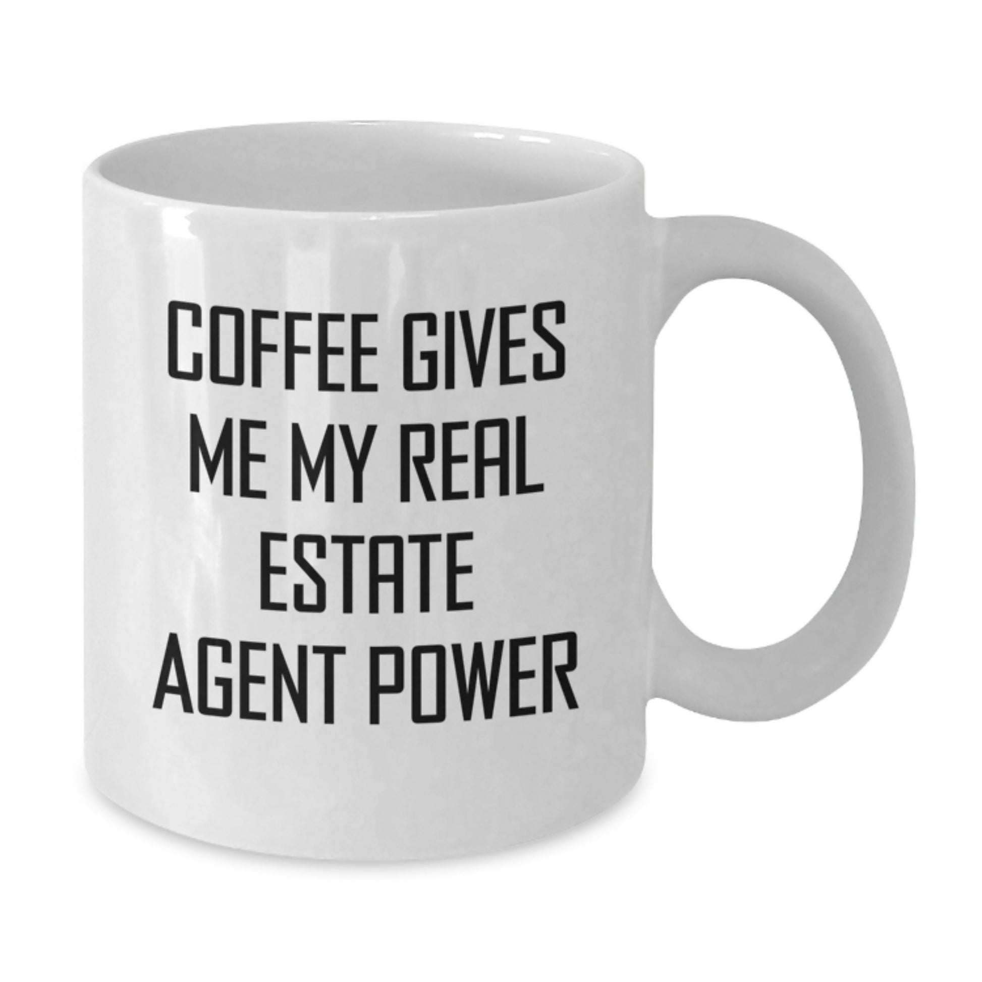 Funny Real Estate Agent White Coffee Mugs Gifts from Men for Christmas Unique Office - Additional