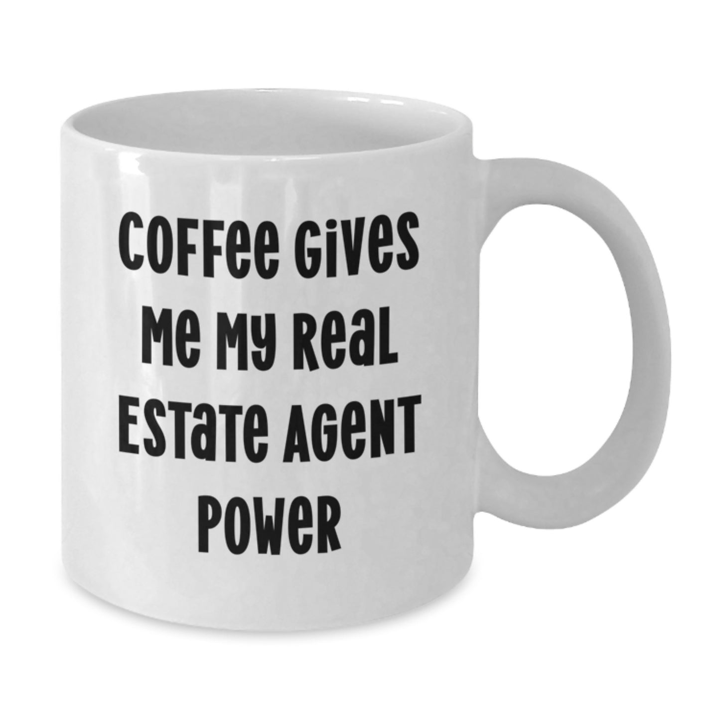 Funny Real Estate Agent Gifts from Friends - White Coffee Mug for Real Estate Agent Christmas Unique Presents - Additional