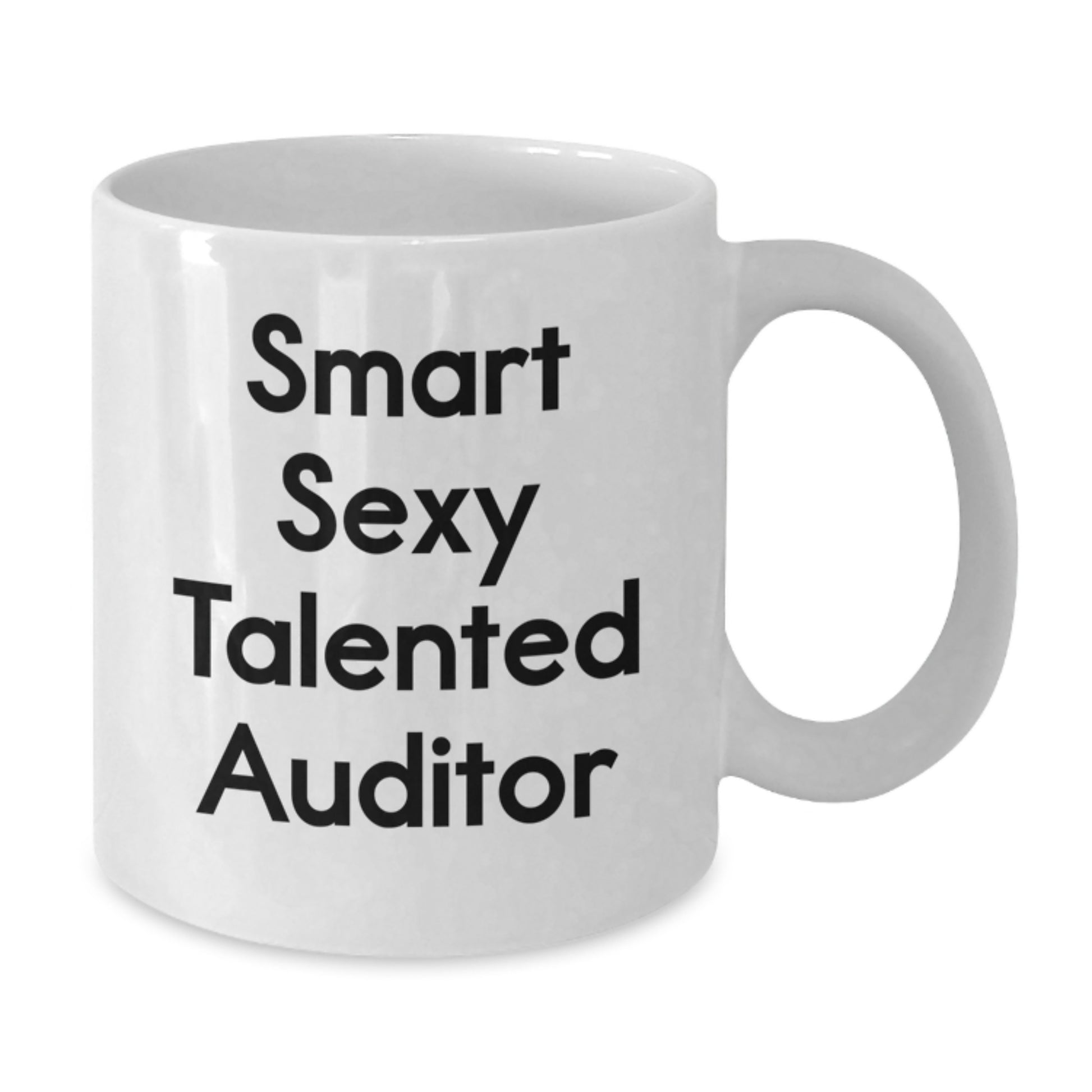 Funny Auditor White Coffee Mug - Gifts from Friends and Family for Graduation Unique Gifts - Additional