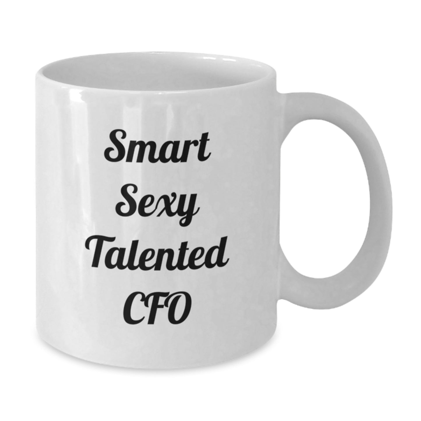 Funny CFO Quotes White Coffee Mug Gifts from Friends to Smart Talented CFOs for Christmas Unique Gifts - Additional