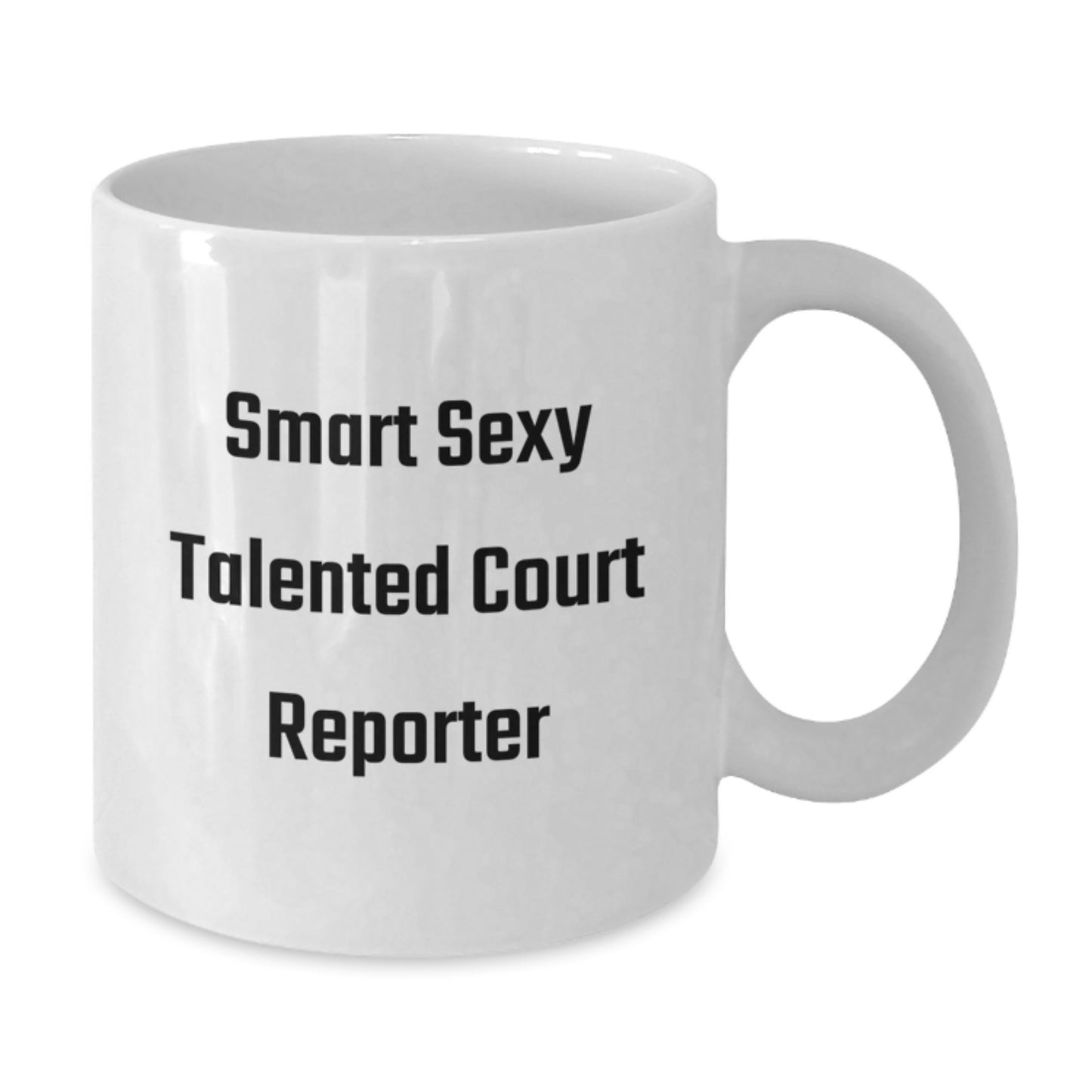 Funny Court Reporter White Coffee Mug, Gifts for Court Reporters, Unique Graduation Gifts from Friends, Court Reporter Humor Mug 11oz or 15oz - Additional