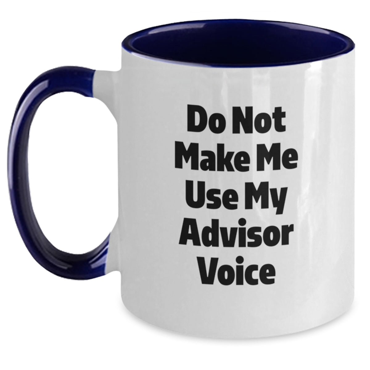 Funny Two Tone Coffee Mugs Gifts from Men, Women, Friends, Coworkers, Family to Advisor, Men, Women, Friends, Coworkers, Family for Mother's Day Unique Gifts - Main