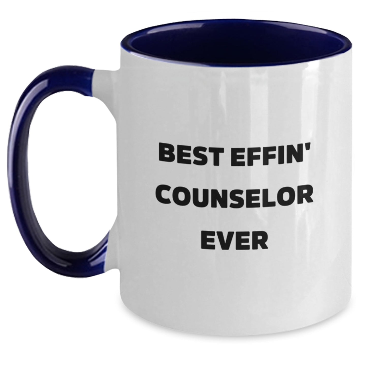 Funny Two Tone Counselor Coffee Mug Gifts from Friends for Graduation Unique Counselor - Main
