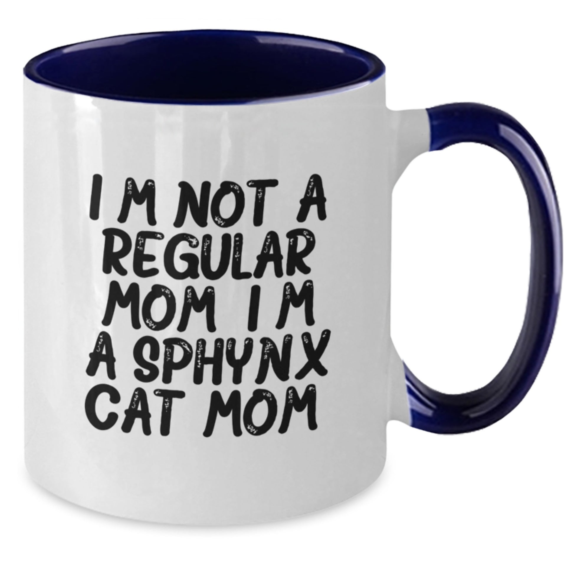 Sphynx Cat Mom Gifts Funny Two Tone Coffee Mugs for Graduation - Gifts from Mom to Sphynx Cat Lover, Sphynx Cat Mom Unique Gifts - Additional