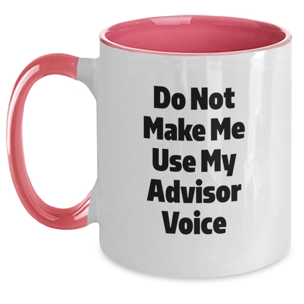 Funny Two Tone Coffee Mugs Gifts from Men, Women, Friends, Coworkers, Family to Advisor, Men, Women, Friends, Coworkers, Family for Mother's Day Unique Gifts - Main