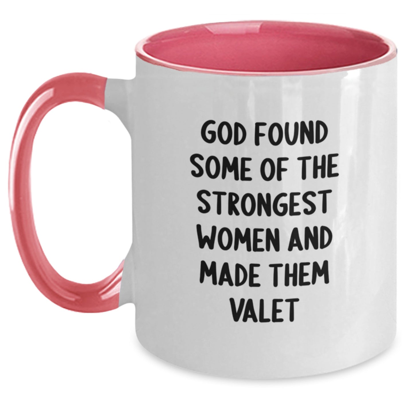 Valet Gifts from Women, Funny Two Tone Coffee Mug for Valet, Inspirational Quote, Unique Graduation Gifts for Valet, Gifts from Women for Valet - Main