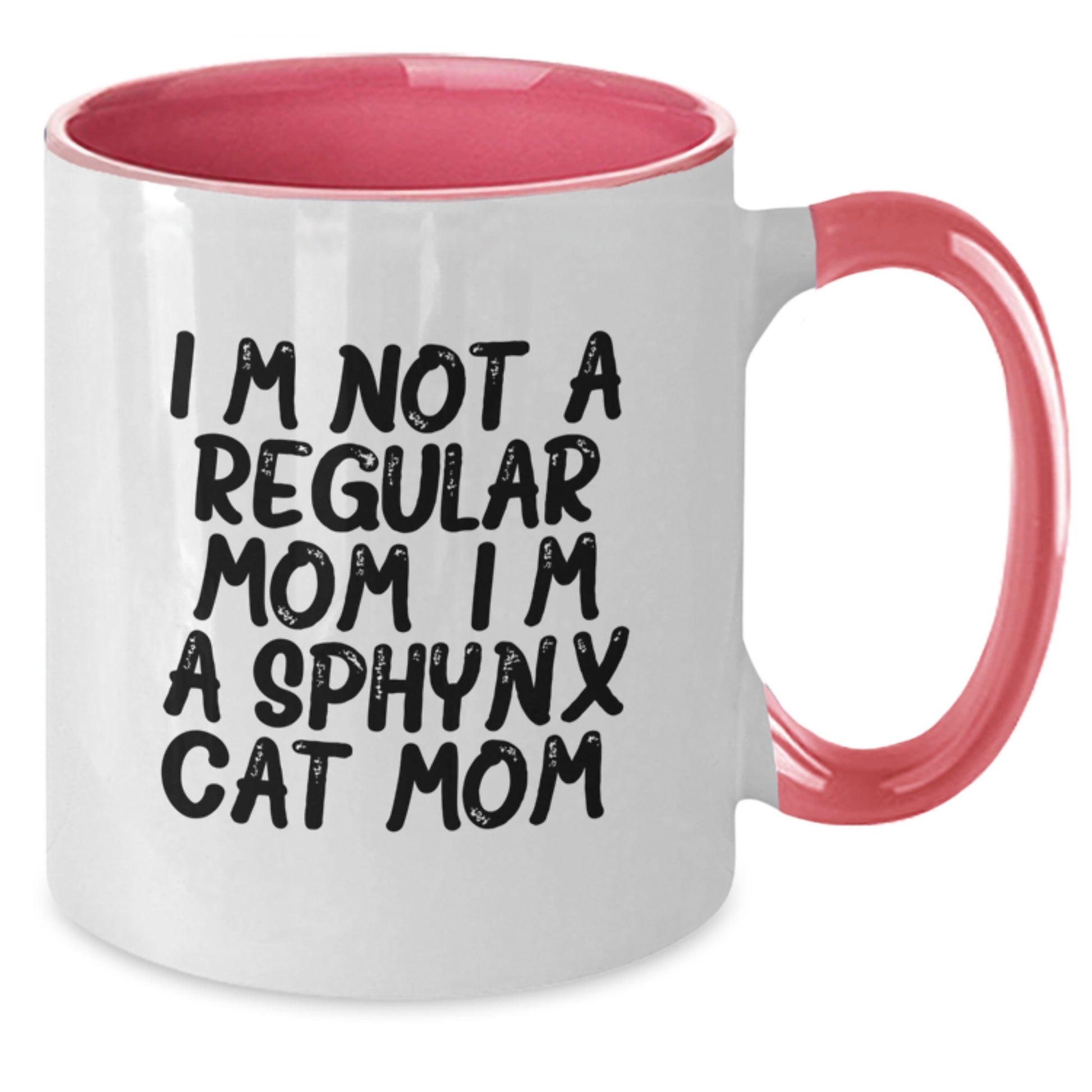 Sphynx Cat Mom Gifts Funny Two Tone Coffee Mugs for Graduation - Gifts from Mom to Sphynx Cat Lover, Sphynx Cat Mom Unique Gifts - Additional