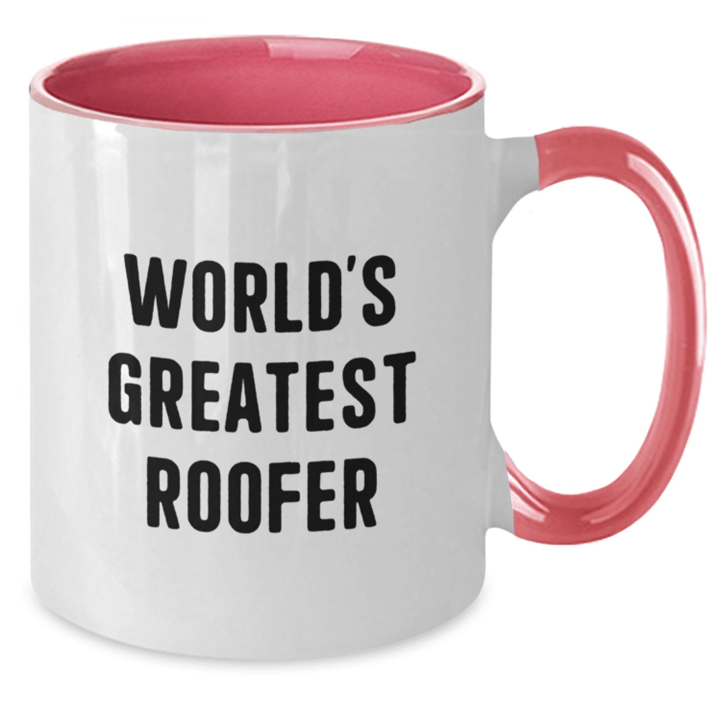 Funny Roofer Gifts from Men, World's Greatest Roofer Two Tone Coffee Mugs for Mom on Mother's Day - Additional