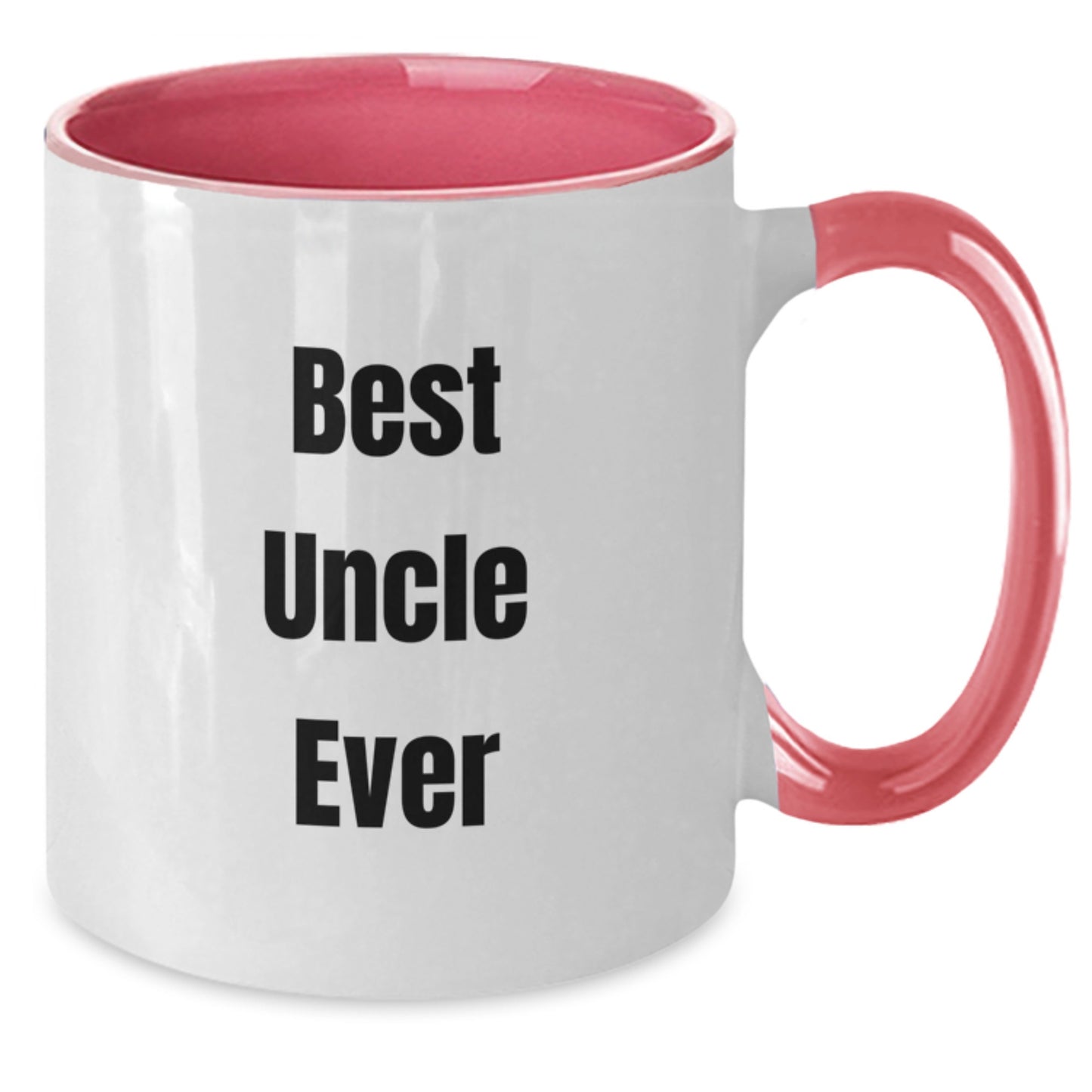 Funny Uncle Gifts Christmas Unique Mugs from Men, Gifts for Uncle, Two Tone Coffee Mug with Best Uncle Ever Quote - Additional