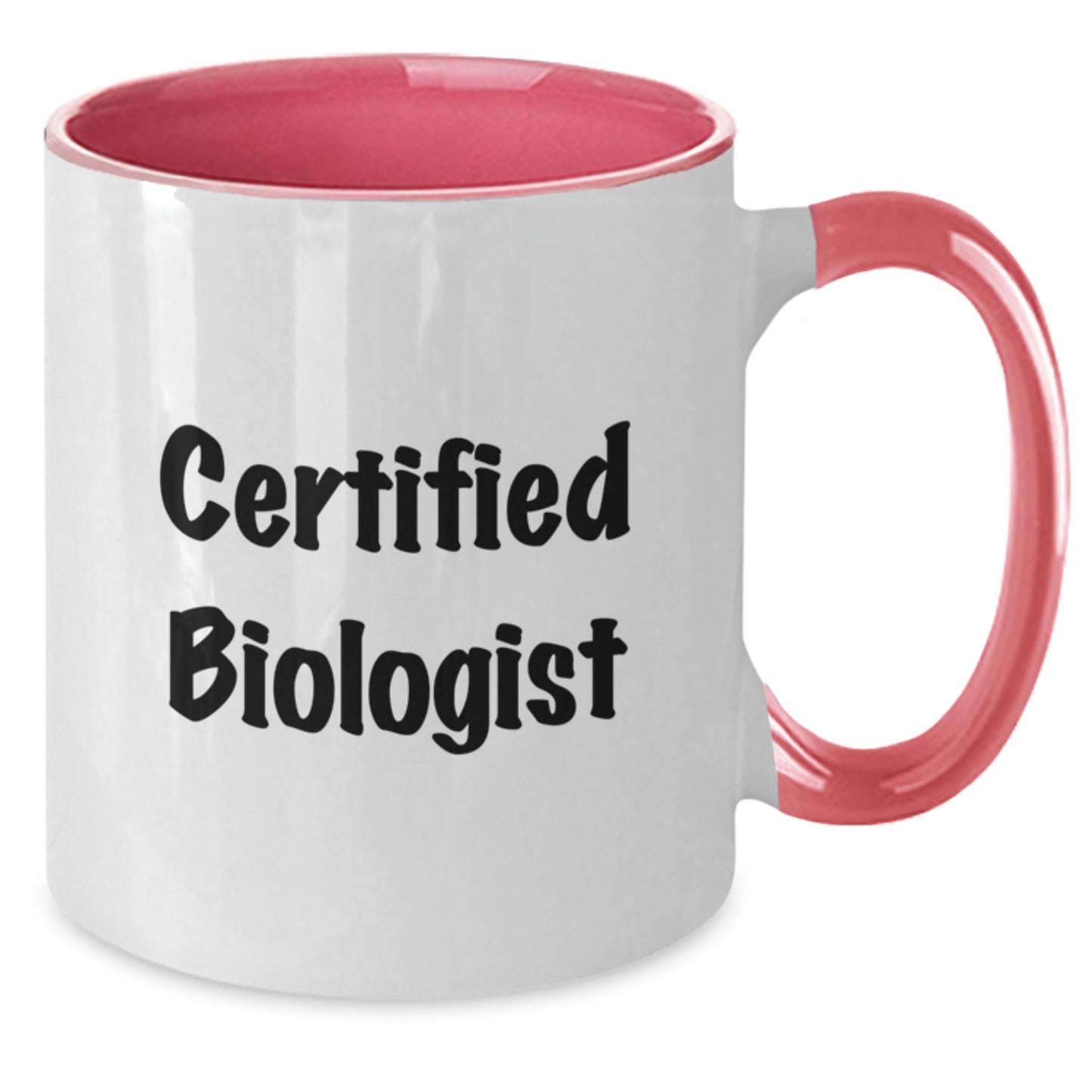 Biologist Gifts from Friends, Funny Two Tone Coffee Mugs for Men, Certified Biologist Christmas Unique Finds - Additional