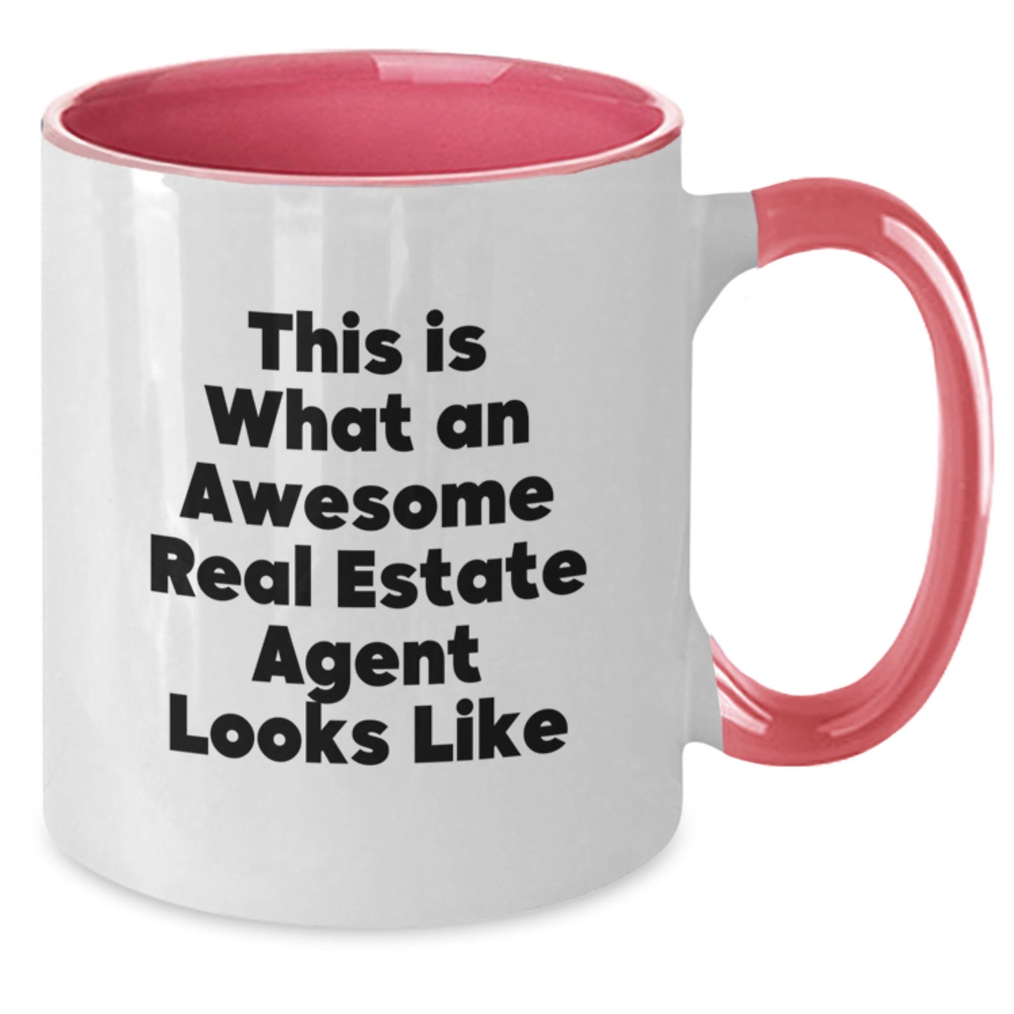 Funny Real Estate Agent Quotes Gifts from Men to Real Estate Agent, Two Tone Coffee Mug for Birthday Unique Gifts - Additional