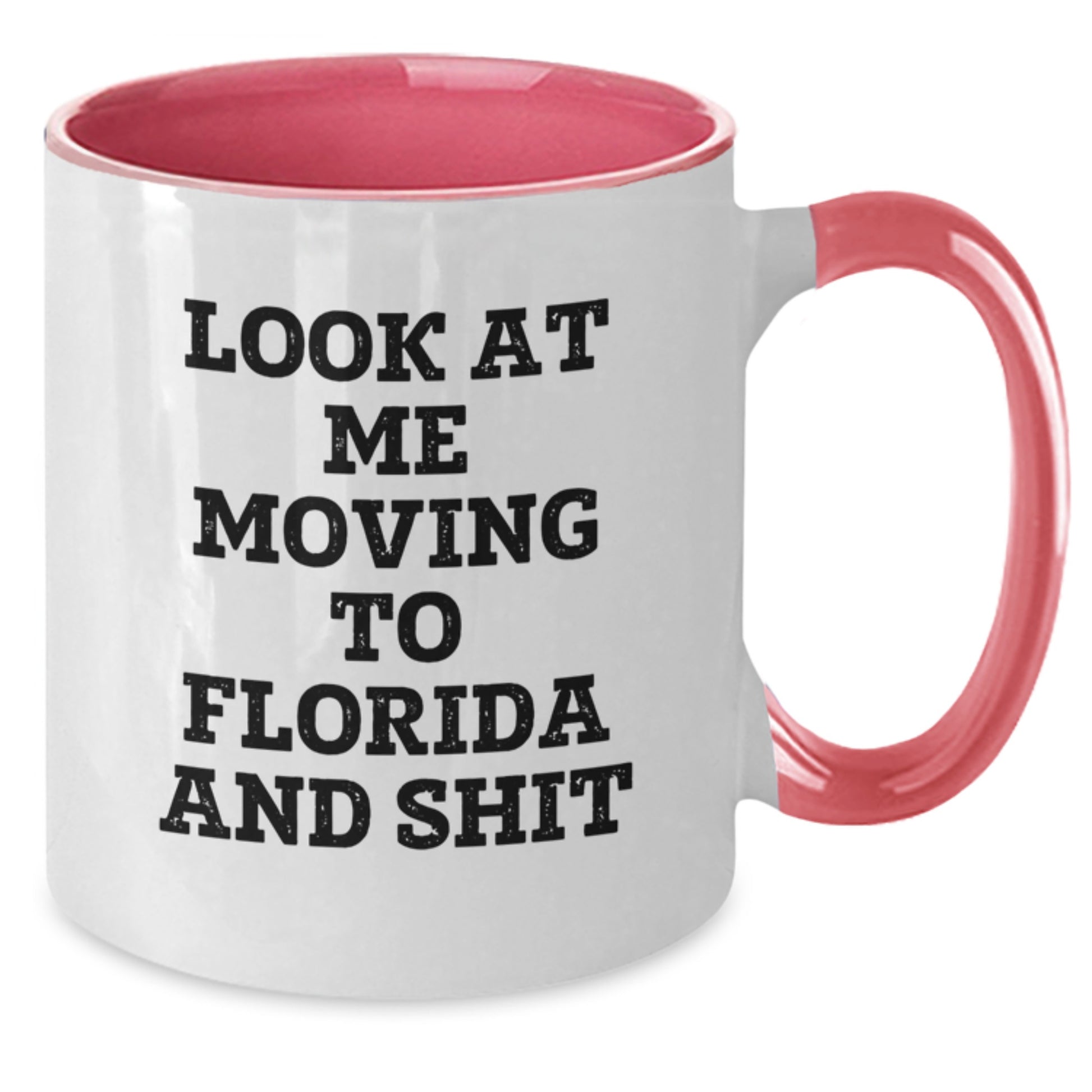 Funny Quote for Florida Lovers Two Tone Coffee Mug Gifts from Friends to Florida Men, Unique Birthday Unique Gifts for Men in Florida, Florida Themed Coffee Mugs - Additional