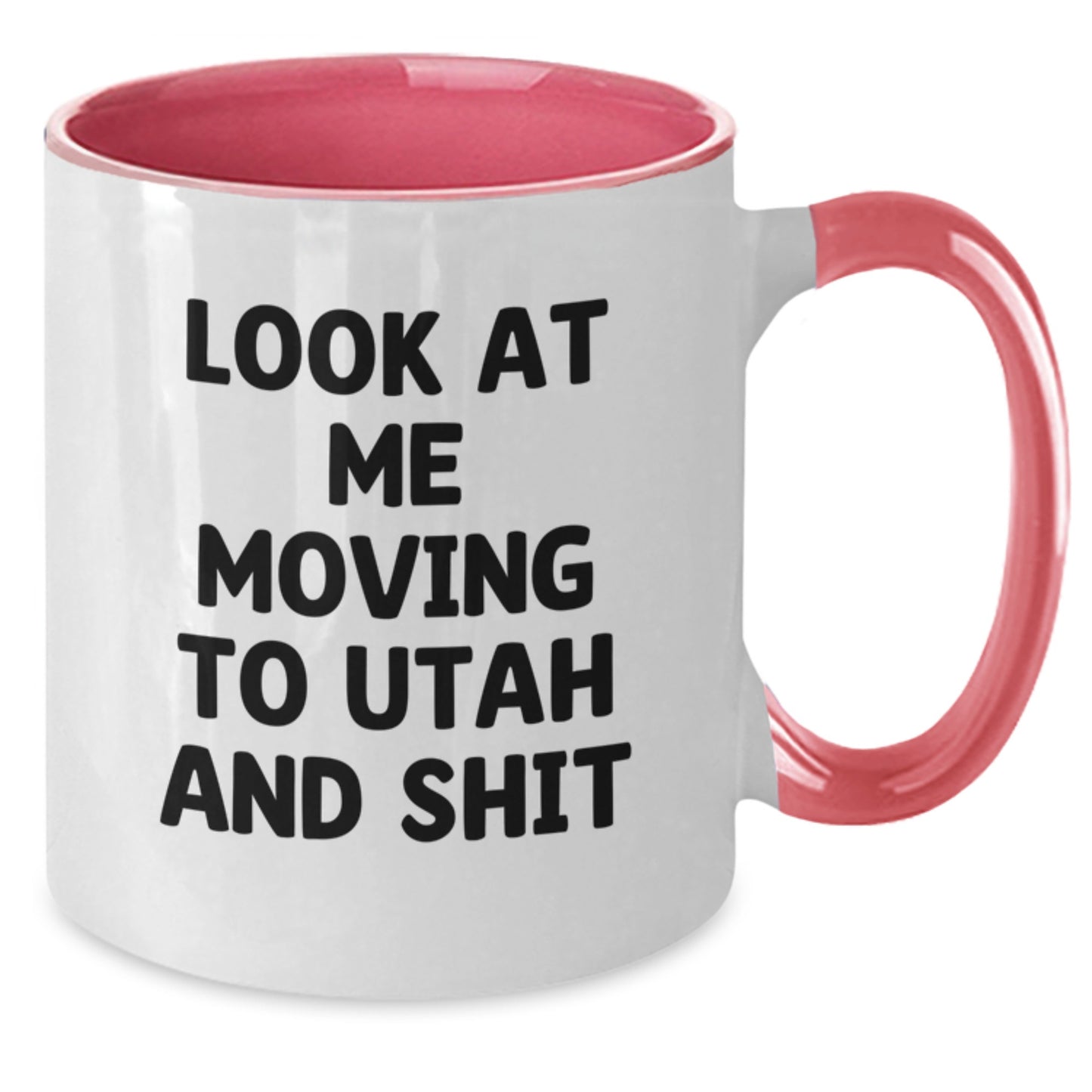 Utah Love Gifts from Friends to Family, Funny Two Tone Coffee Mugs for Men and Women on Valentine's - Additional