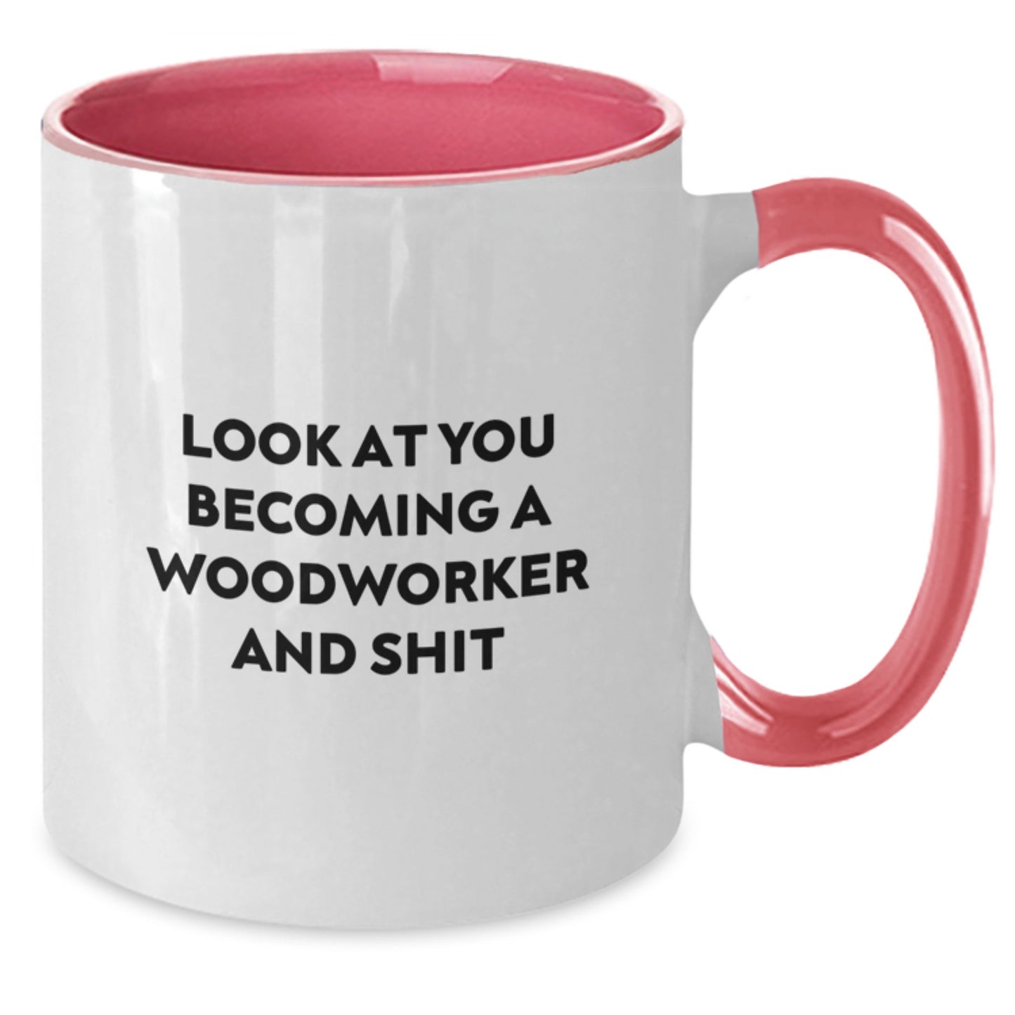 Funny Woodworker Gifts for Men, Women, Friends, or Family - Two Tone Coffee Mug for Graduation Unique Presents from Loved Ones - Additional
