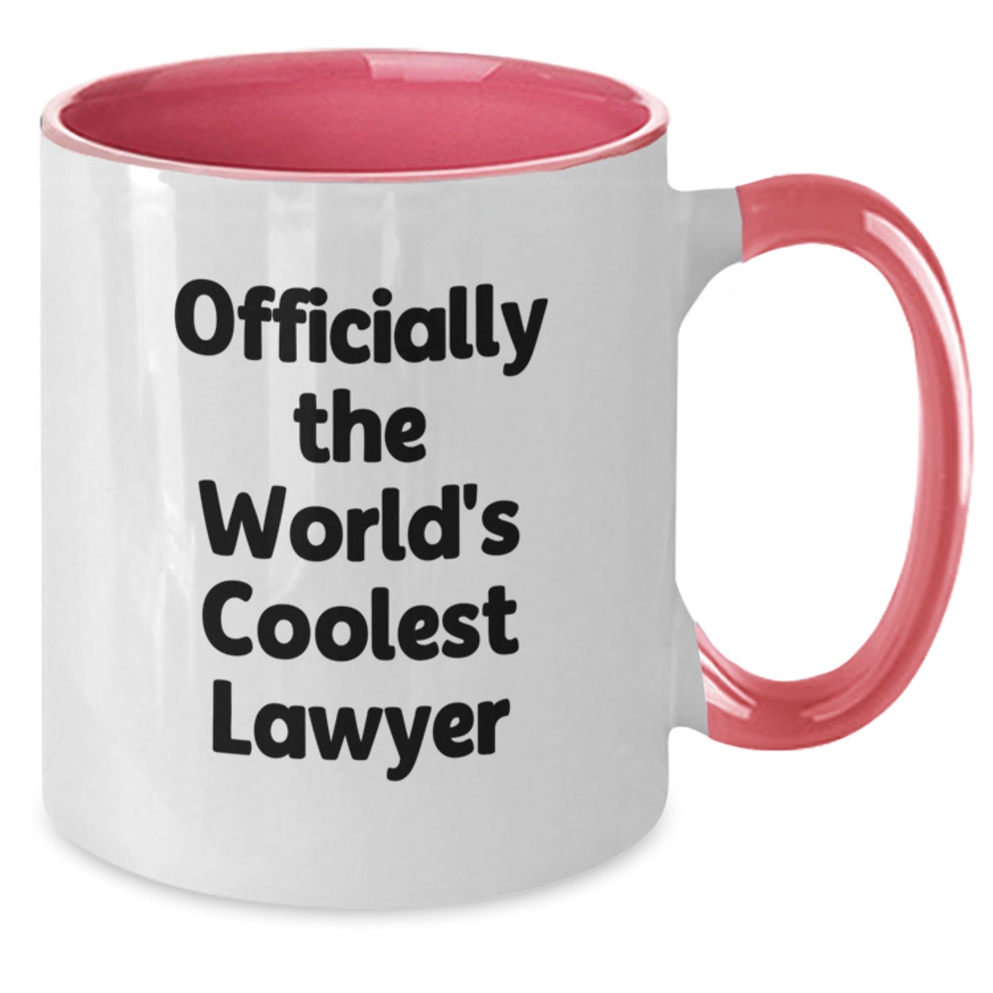 Funny Lawyer Gifts from Friends for Lawyer Graduation Unique Two Tone Coffee Mugs - Additional