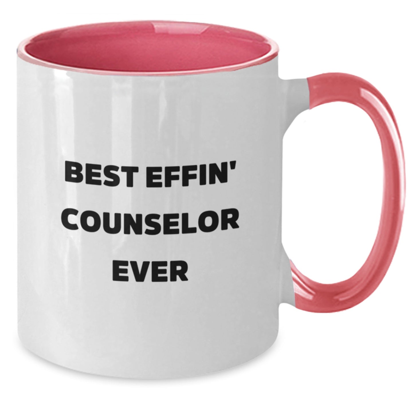 Funny Two Tone Counselor Coffee Mug Gifts from Friends for Graduation Unique Counselor - Additional