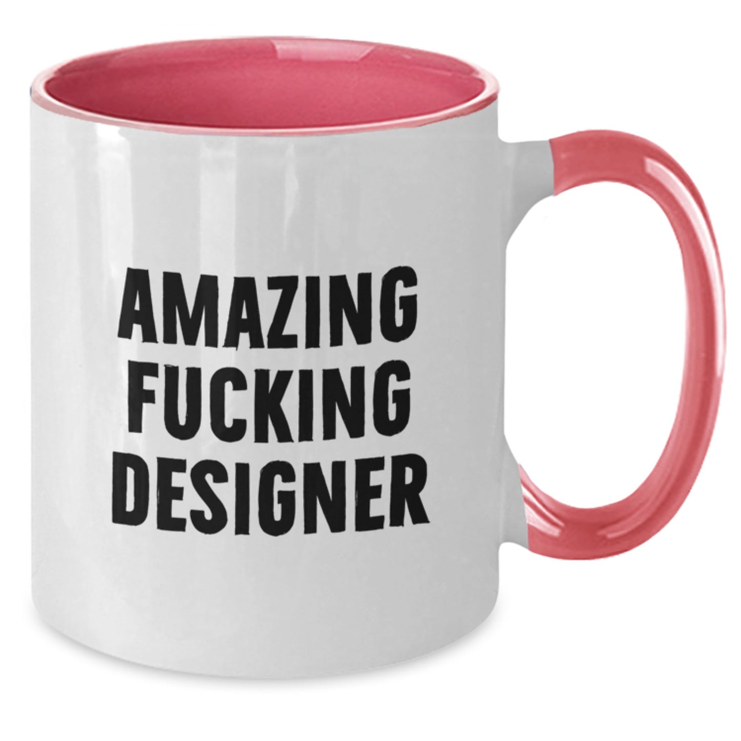 Amazing F--king Designer Gifts from Friends for Him Two Tone Coffee Mug, Perfect Christmas Unique Gifts - Additional