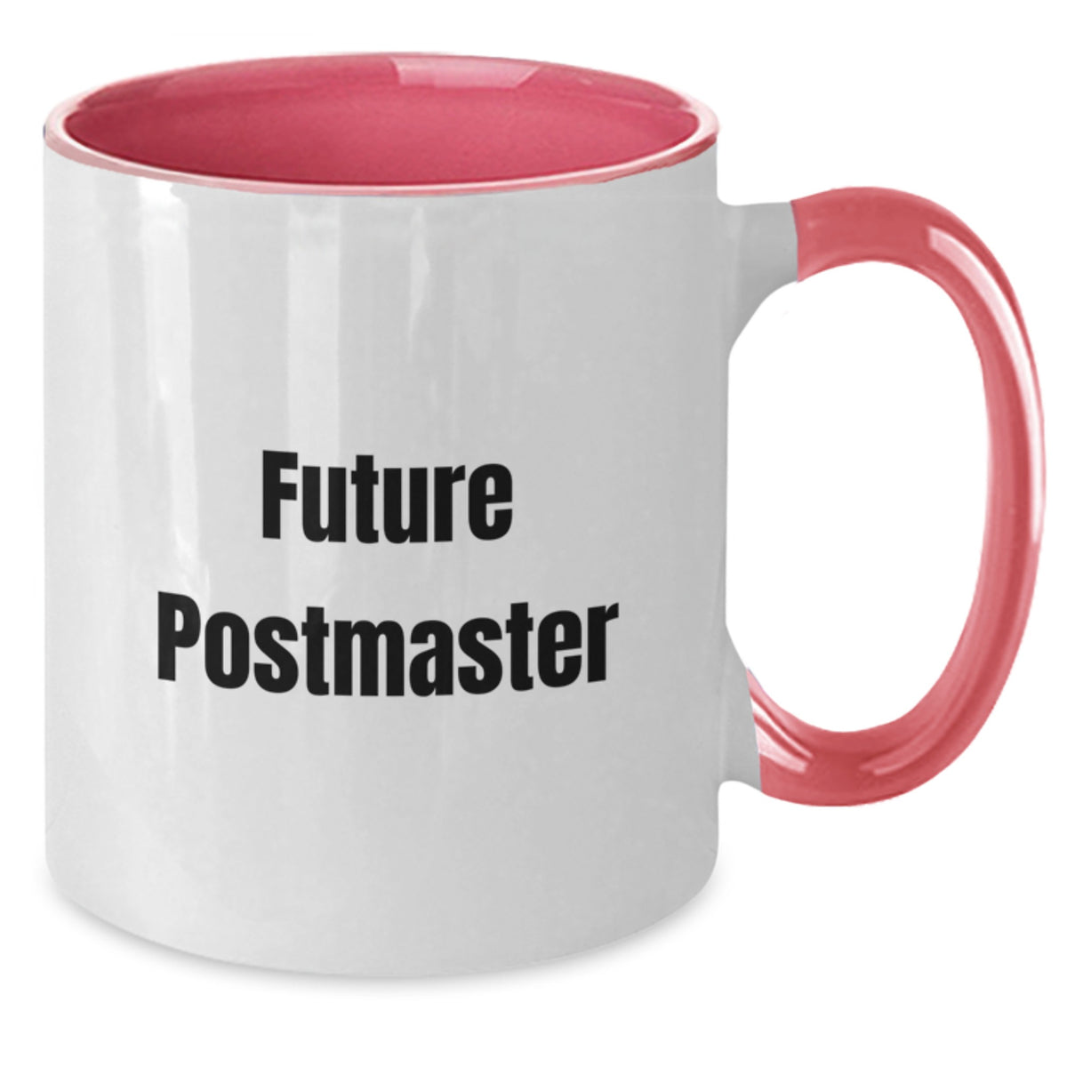 Funny Postmaster Gifts for Him from Friends and Family, Inspiring Quote Two Tone Coffee Mug for Christmas, 11oz Ceramic Mug - Additional