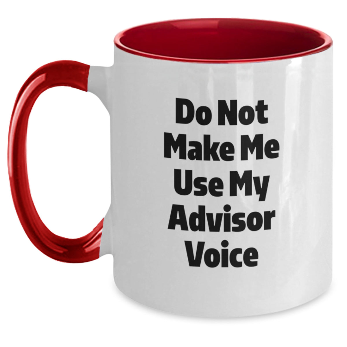 Funny Two Tone Coffee Mugs Gifts from Men, Women, Friends, Coworkers, Family to Advisor, Men, Women, Friends, Coworkers, Family for Mother's Day Unique Gifts - Main