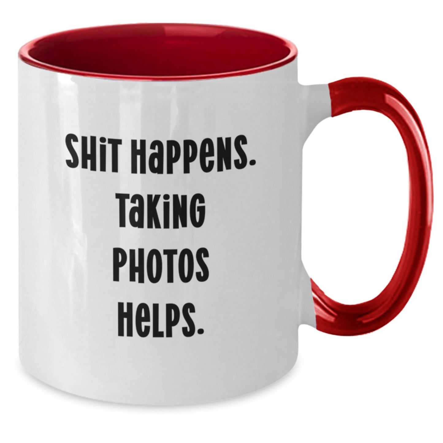 Funny Taking Photos Mugs Gifts from Friends to Family during Christmas - Additional