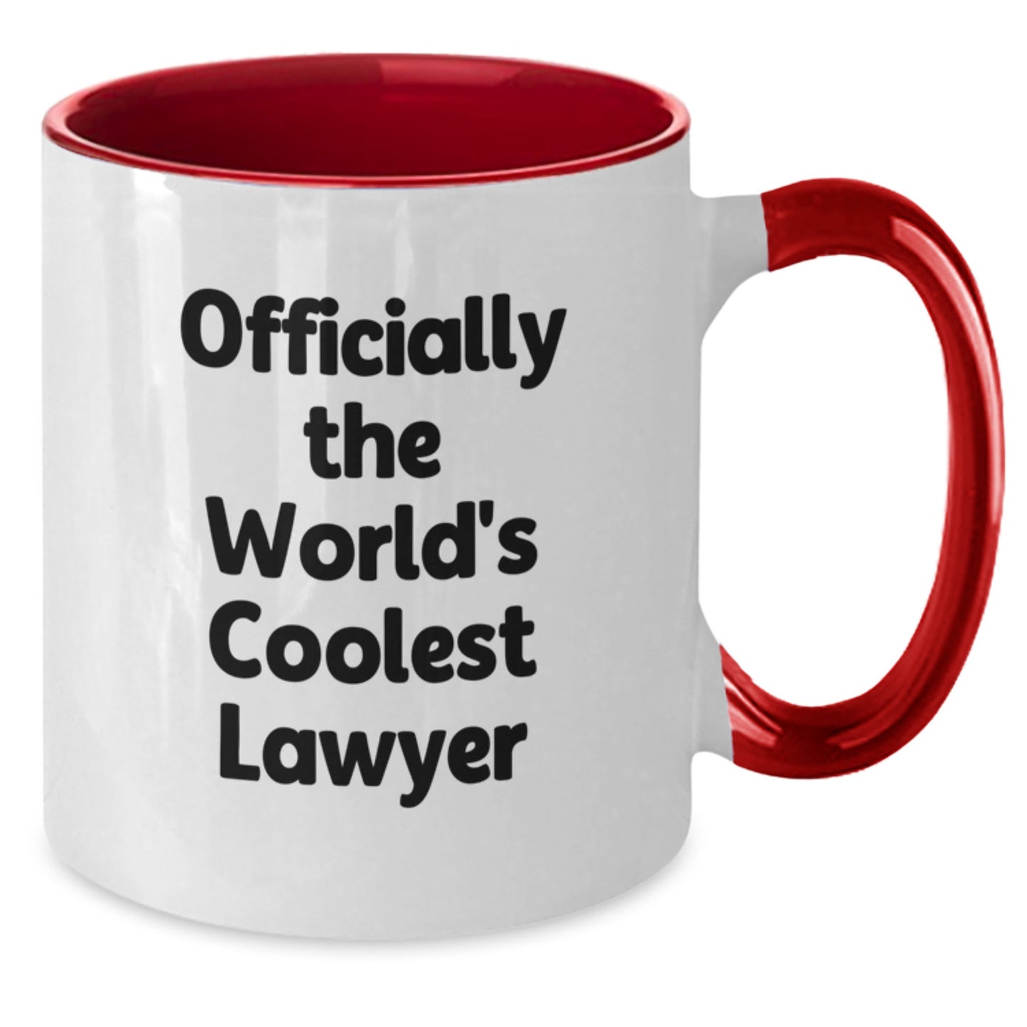 Funny Lawyer Gifts from Friends for Lawyer Graduation Unique Two Tone Coffee Mugs - Additional