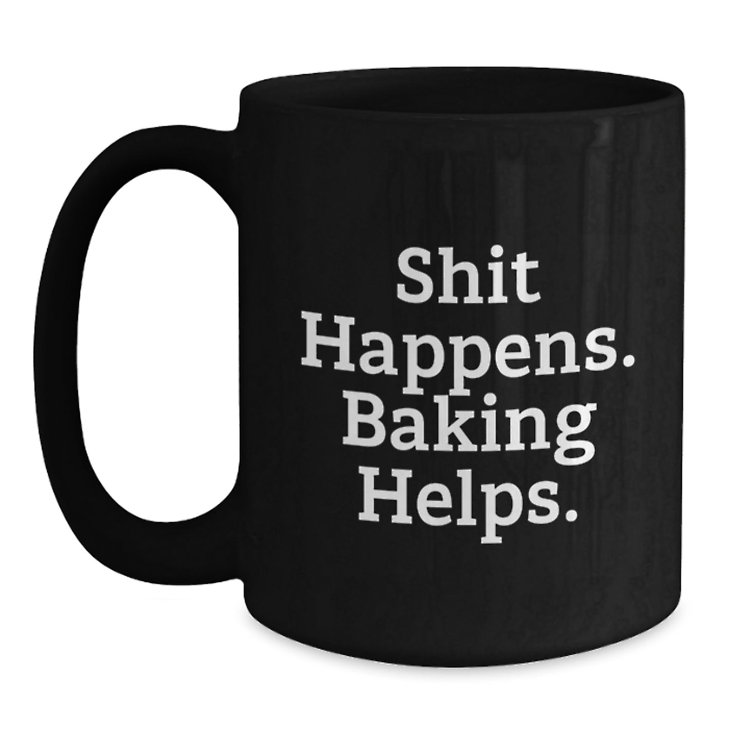 Funny Baking Black Coffee Mugs Gifts from Men for Women Friends - Main