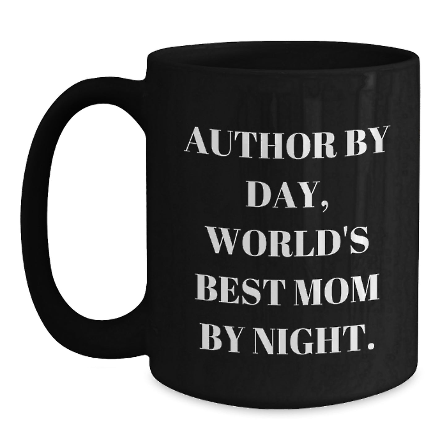 Funny Author Gifts from Men for Author, Unique Black Coffee Mugs with Inspirational Quote, Christmas Unique Gifts for Author - Main