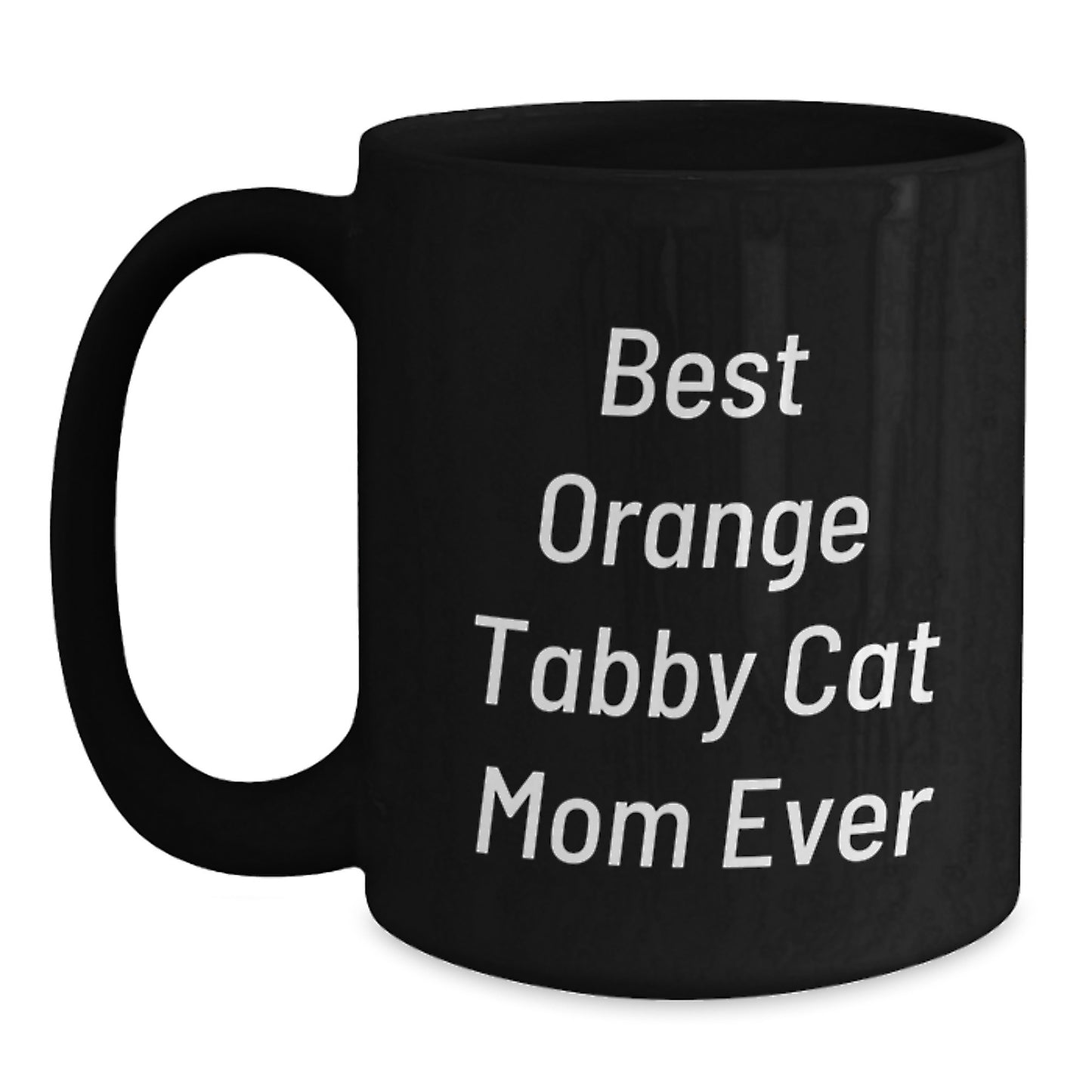 Funny Orange Tabby Cat Mom Gifts from Friends and Family for Birthday Unique Mugs - Main