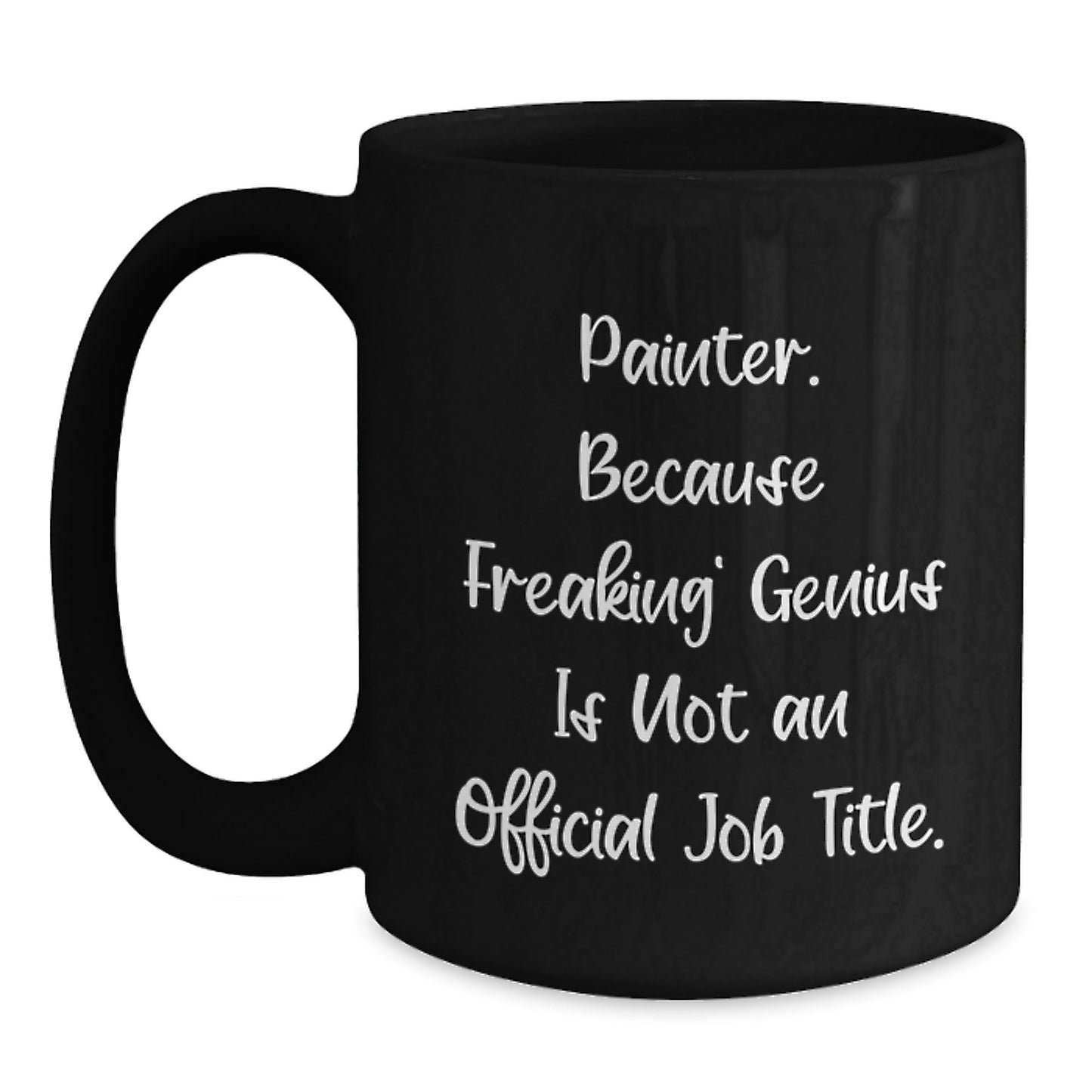 Funny Painter Black Coffee Mug Gifts from Men to Women Friends on Mother's Day - Main