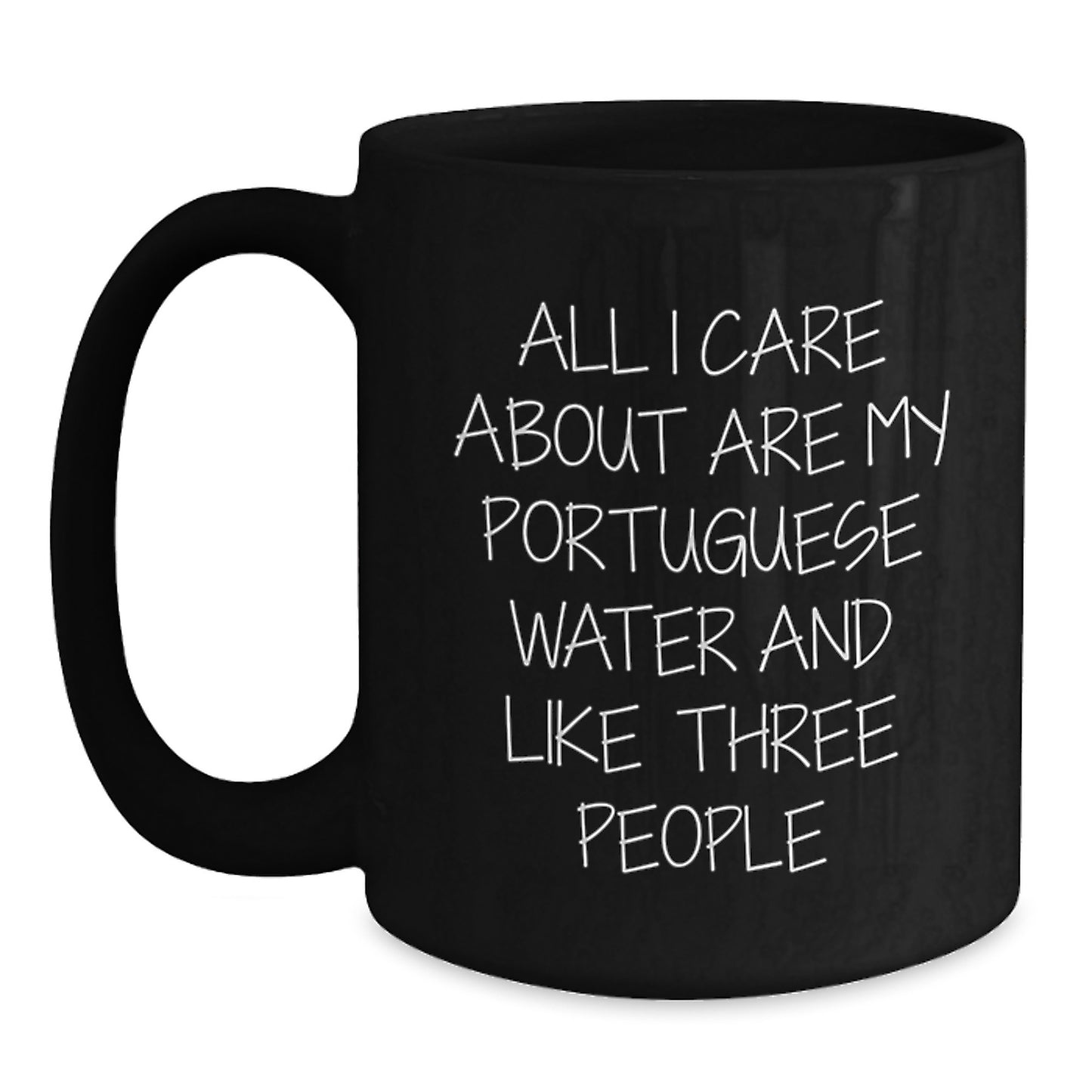 Portuguese Water Dog Lovers Funny Coffee Mugs Gifts from Friends, Gift for Portuguese Water Dog Enthusiasts, Birthday Unique Gifts - Main
