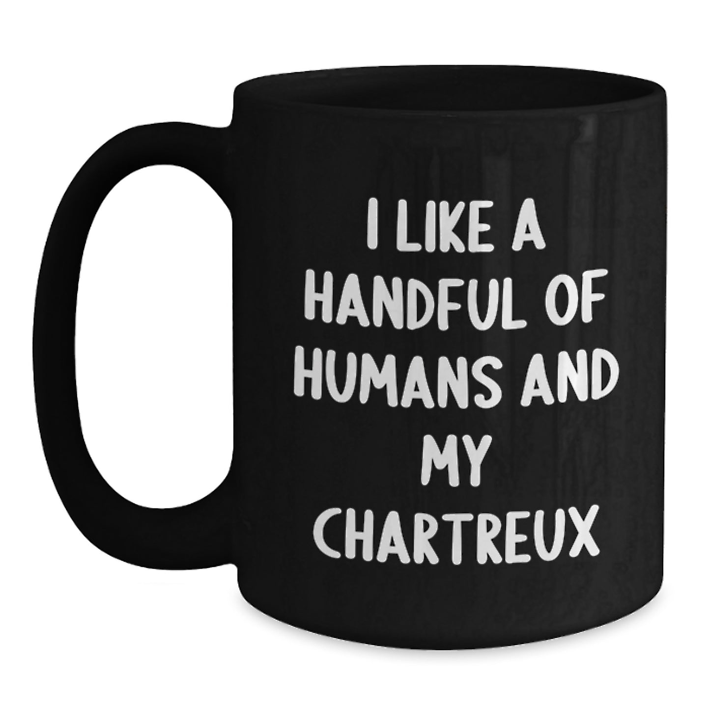 Funny Chartreux Cat Black Coffee Mugs for Cat Lovers Gifts from Friends - Main
