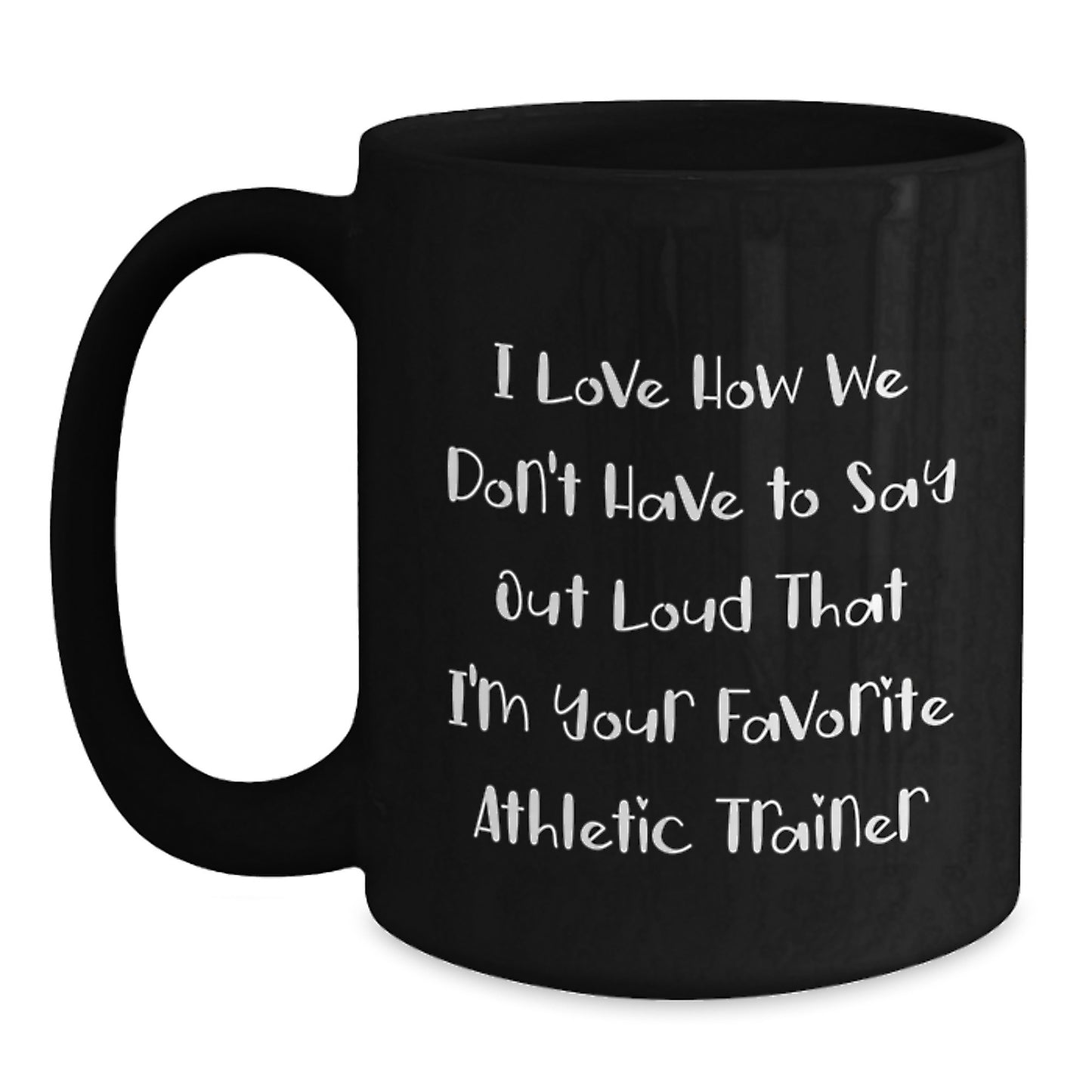 Funny Athletic Trainer Gifts for Men, Gifts from Family, Black Coffee Mugs with Inspirational Quote, Graduation Unique Gifts - Main
