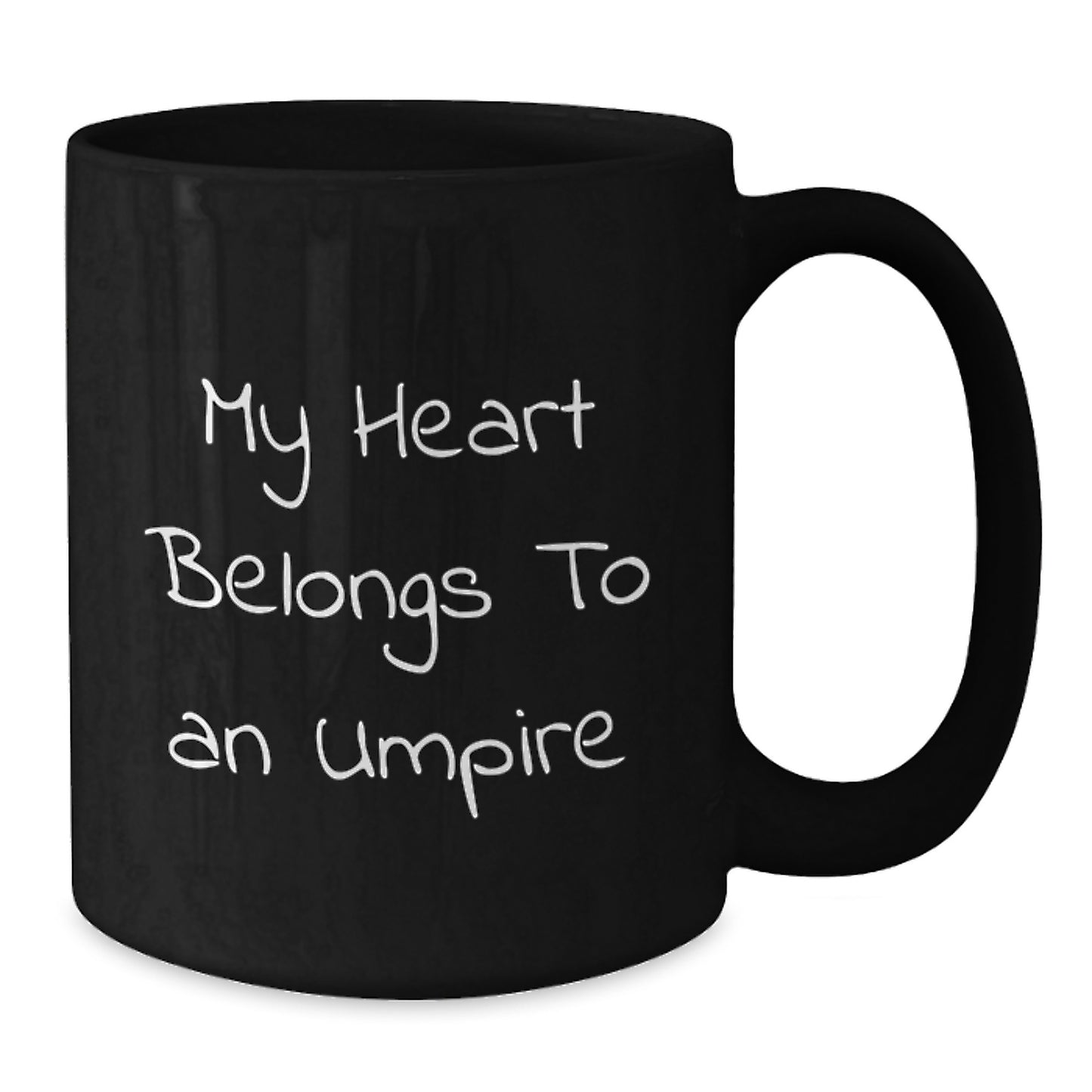 Umpire Gifts for Him Funny Quote Black Coffee Mug Christmas Unique Present - Additional
