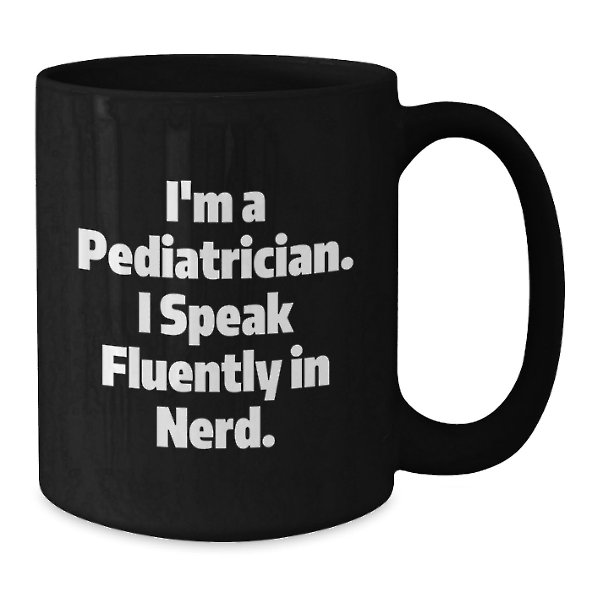 Funny Pediatrician Black Coffee Mug Gifts from Friends for Christmas Unique - Additional