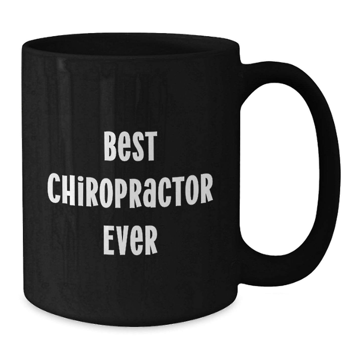 Funny Chiropractor Gifts from Men to Best Chiropractor Ever, Black Coffee Mug, Valentine's Unique Gifts - Additional