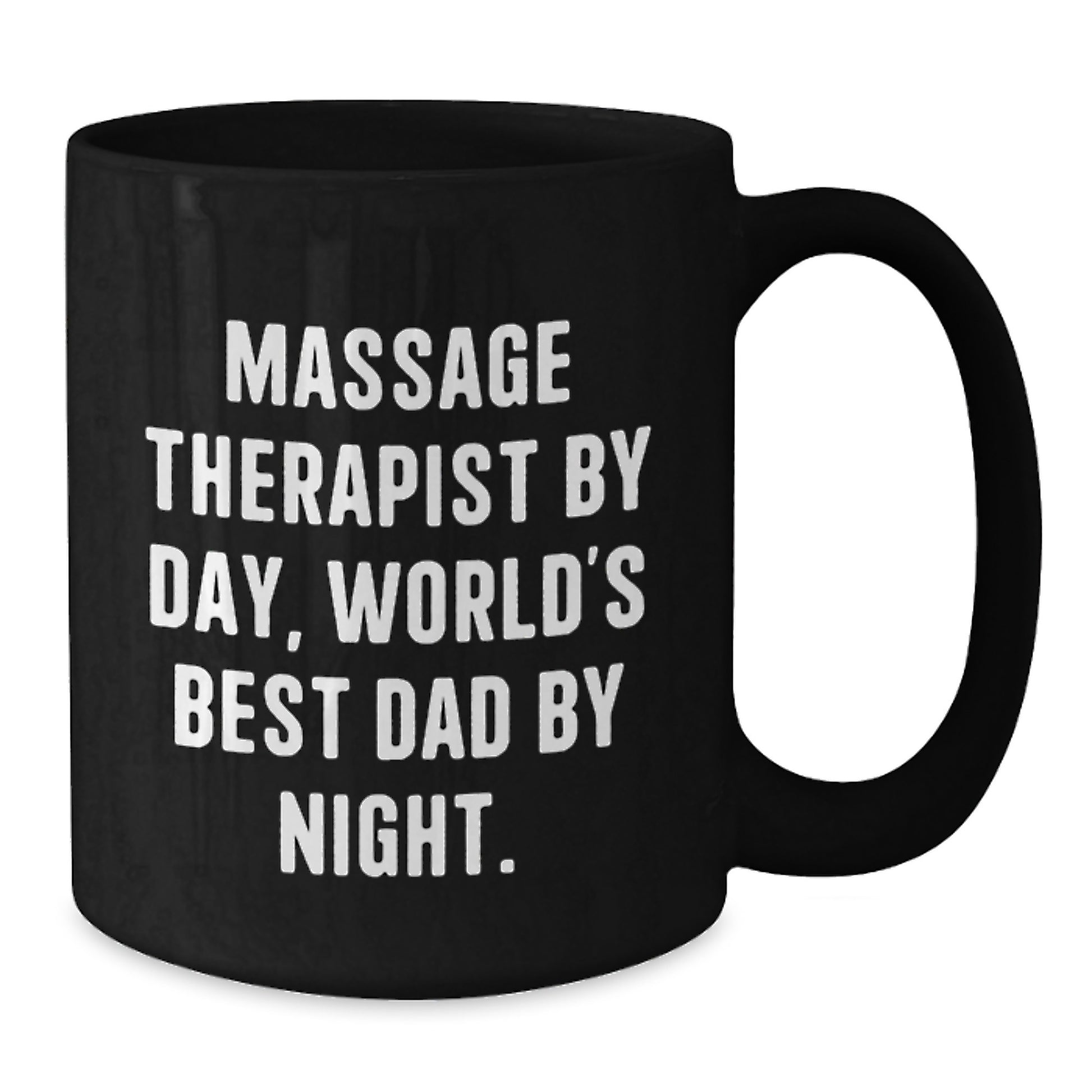 Funny Massage Therapist Gifts from Men to Massage Therapist By Day, World's Best Dad By Night. on Birthday Unique Gifts for Him - Additional