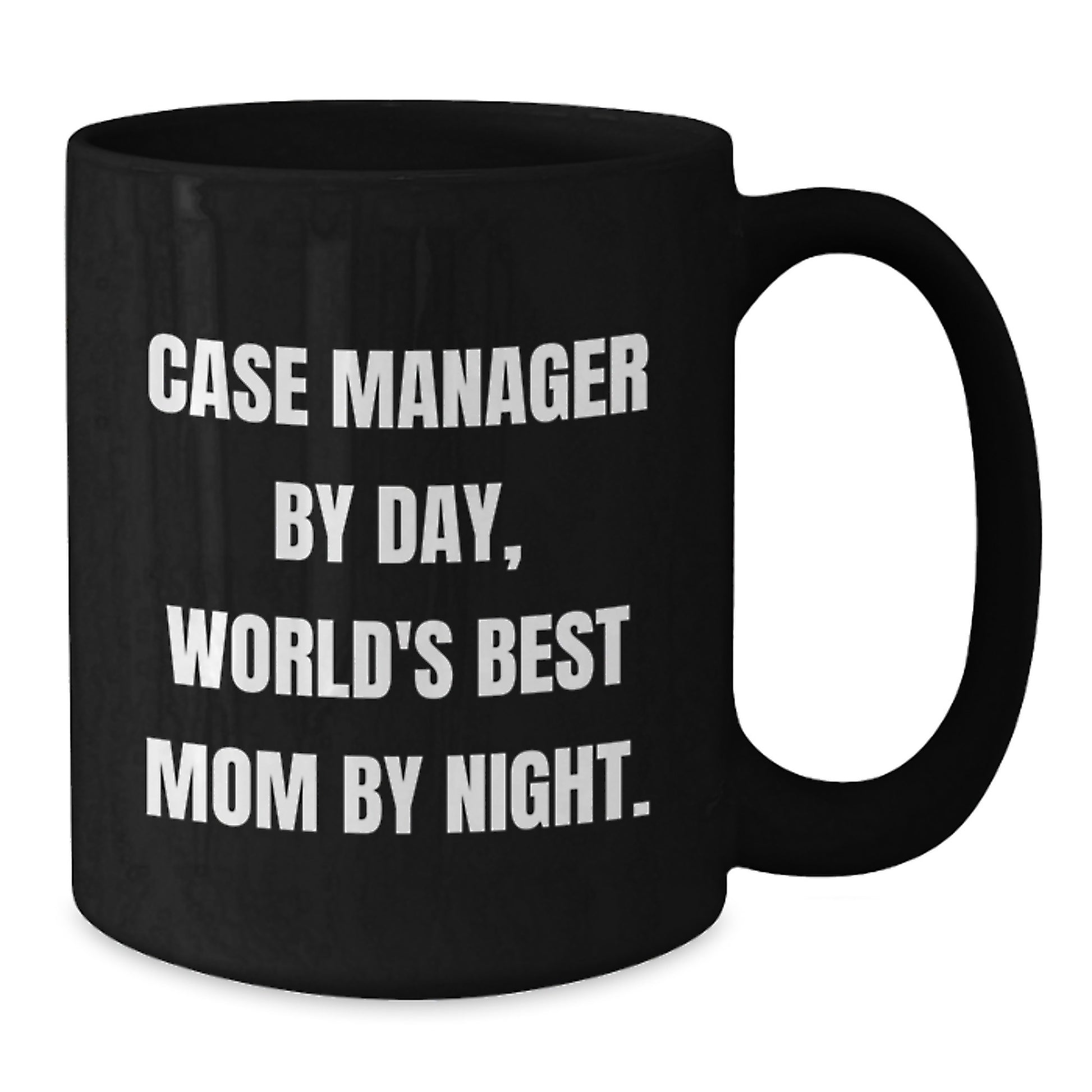Funny Case Manager Gifts for Christmas Unique Mug by Friends for Work - Additional