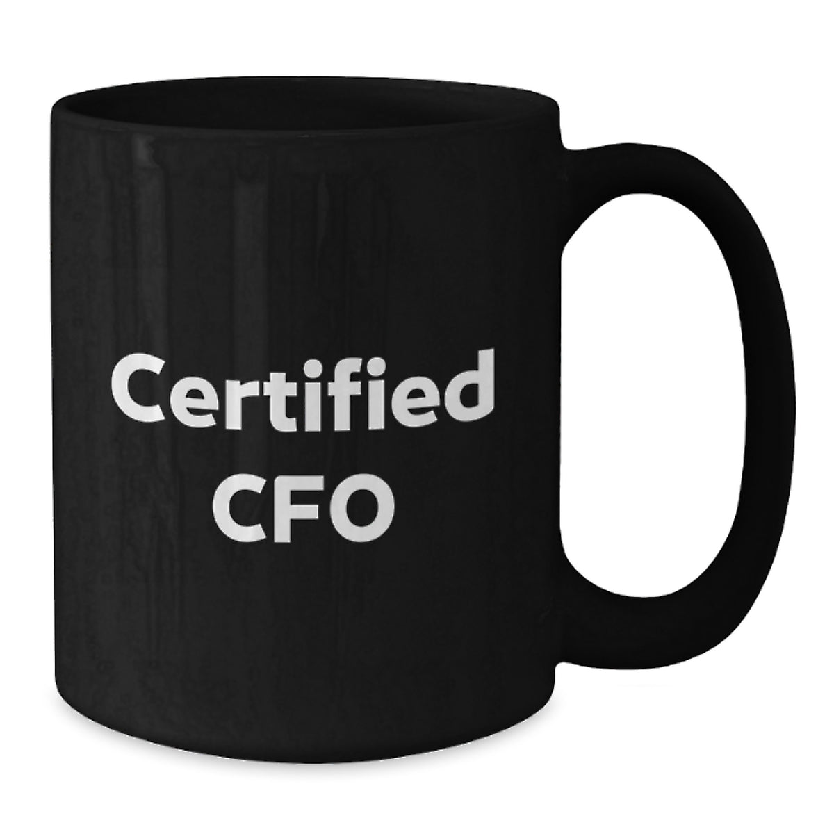 Funny Quotes Gifts from Friends and Family for CFO, Black Coffee Mug with Inspirational Sayings, Christmas Unique - Additional